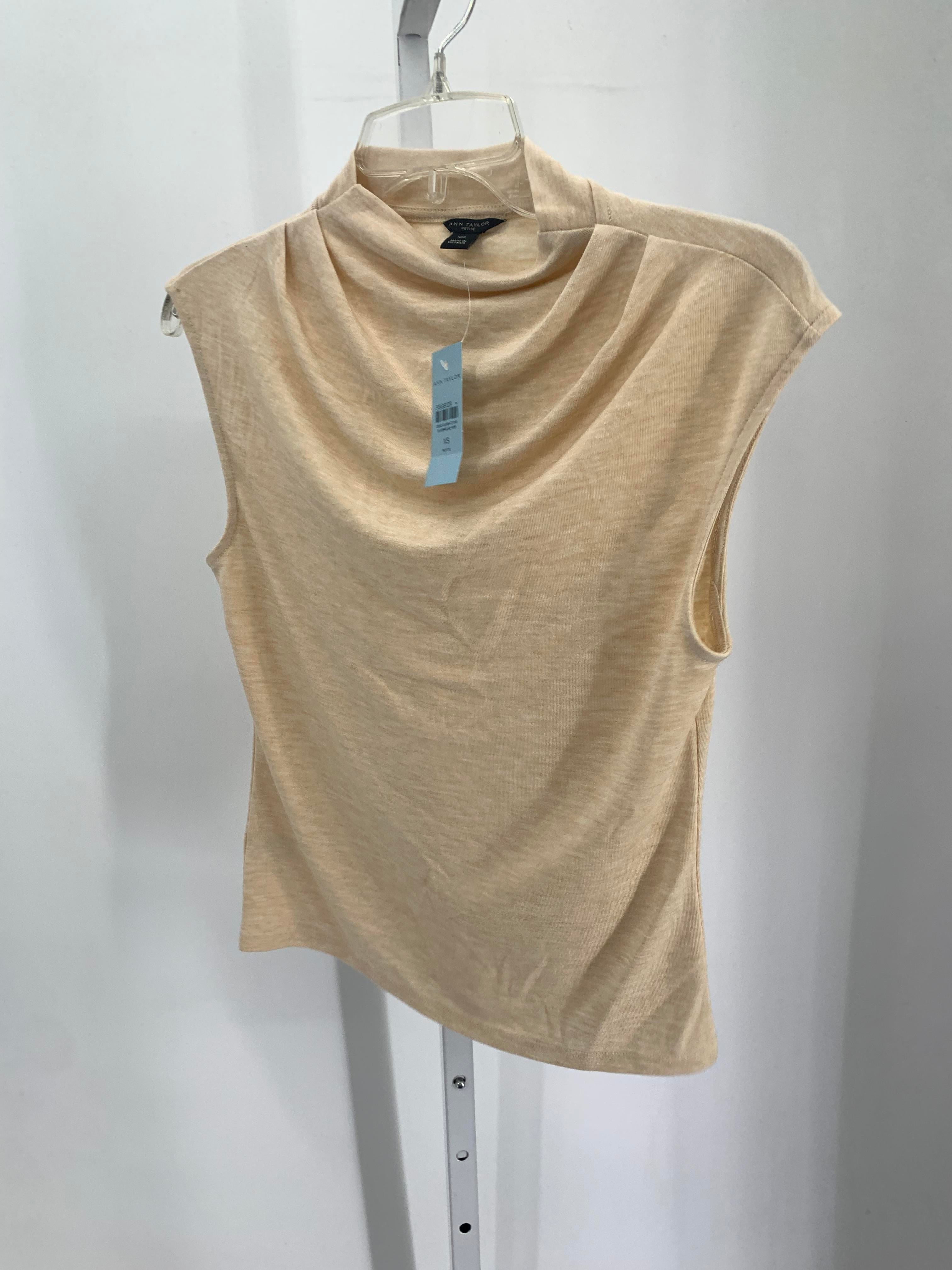 Ann Taylor Size X Small Petite Petite Sleeveless Shirt