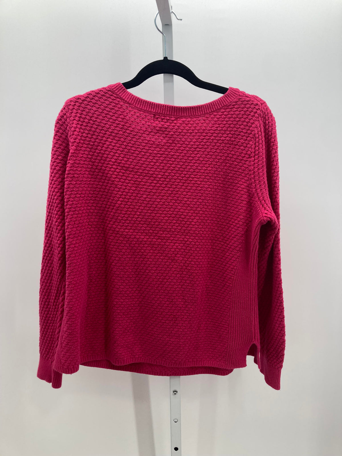 Lands End Size Large Petite Petite Long Slv Sweater