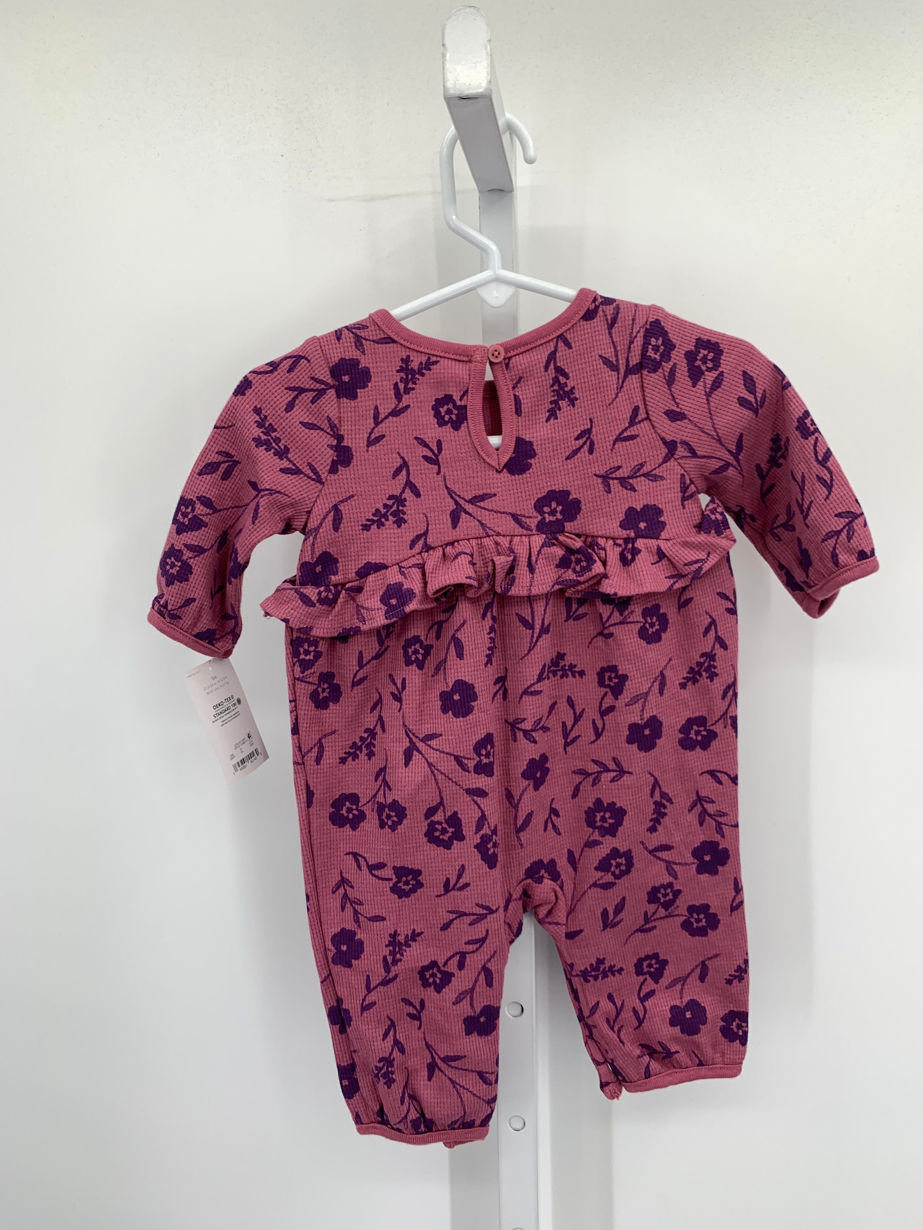 Just One You Size 3 Months Girls Long Slv. Romper