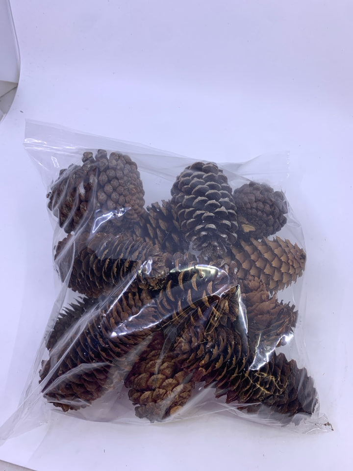 BAG OF PINE CONE VASE FILLER