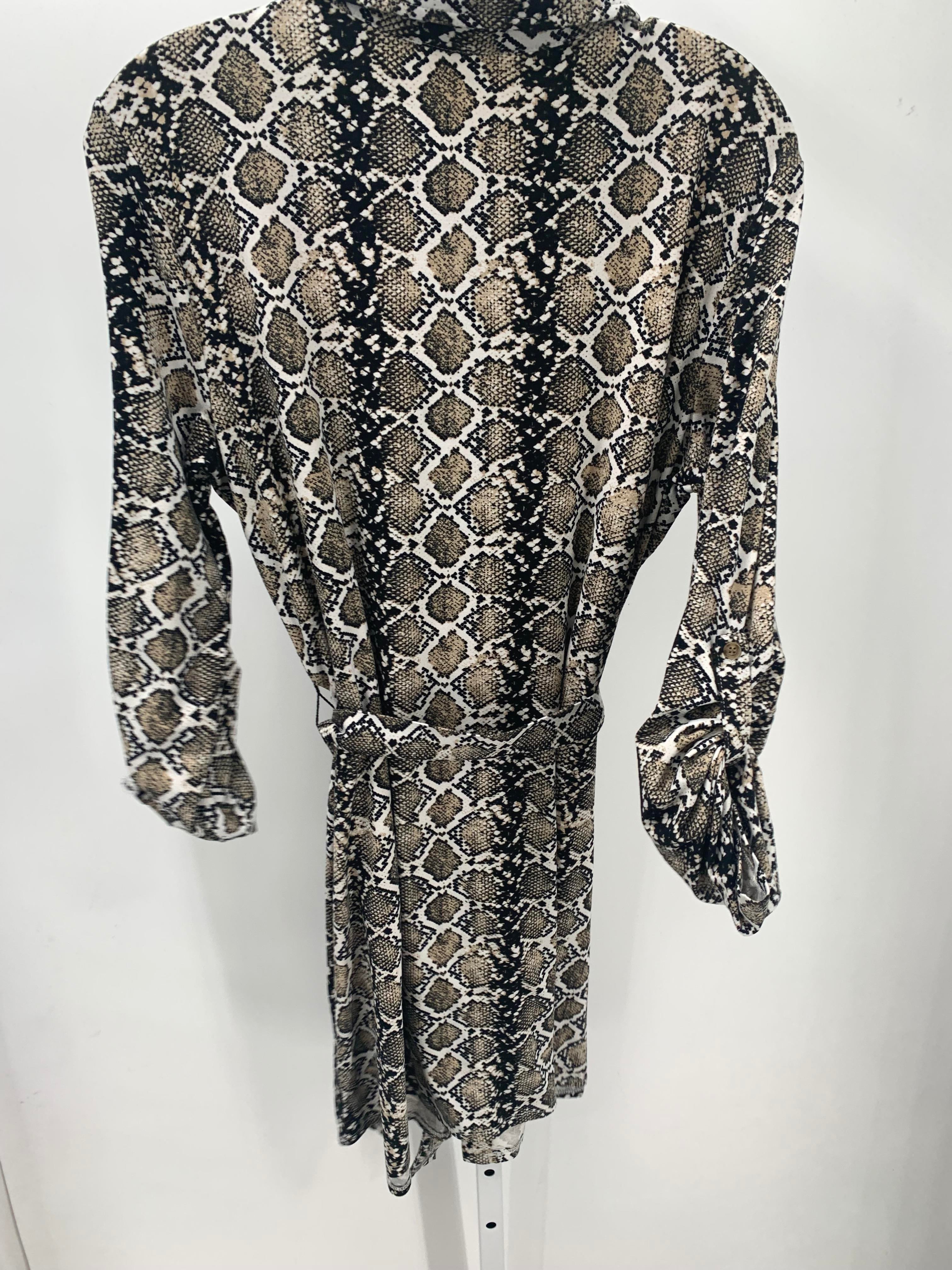 Size Large Misses Long Sleeve Dress