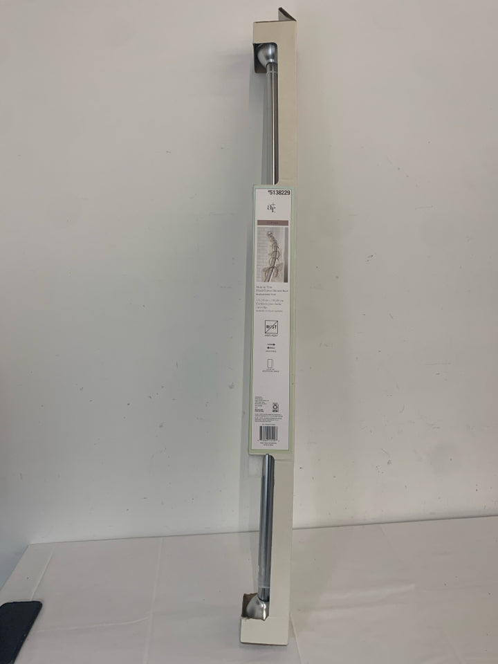 NIB CURVED SHOWER ROD.