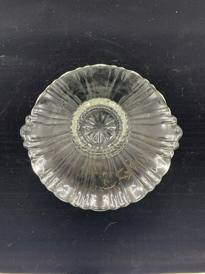 GLASS BOWL/ PLATE.