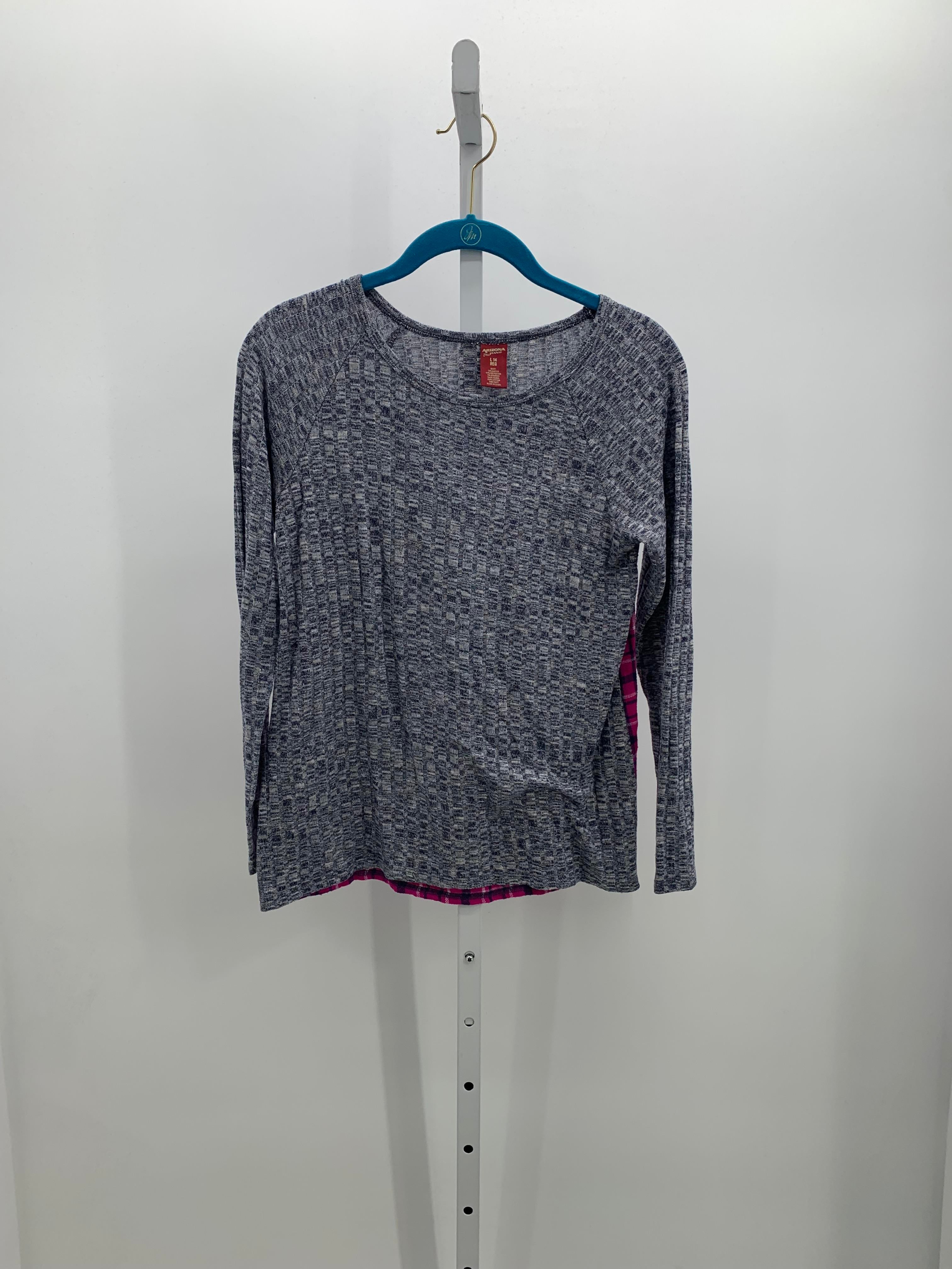 Arizona Size 14 Girls Long Sleeve Shirt