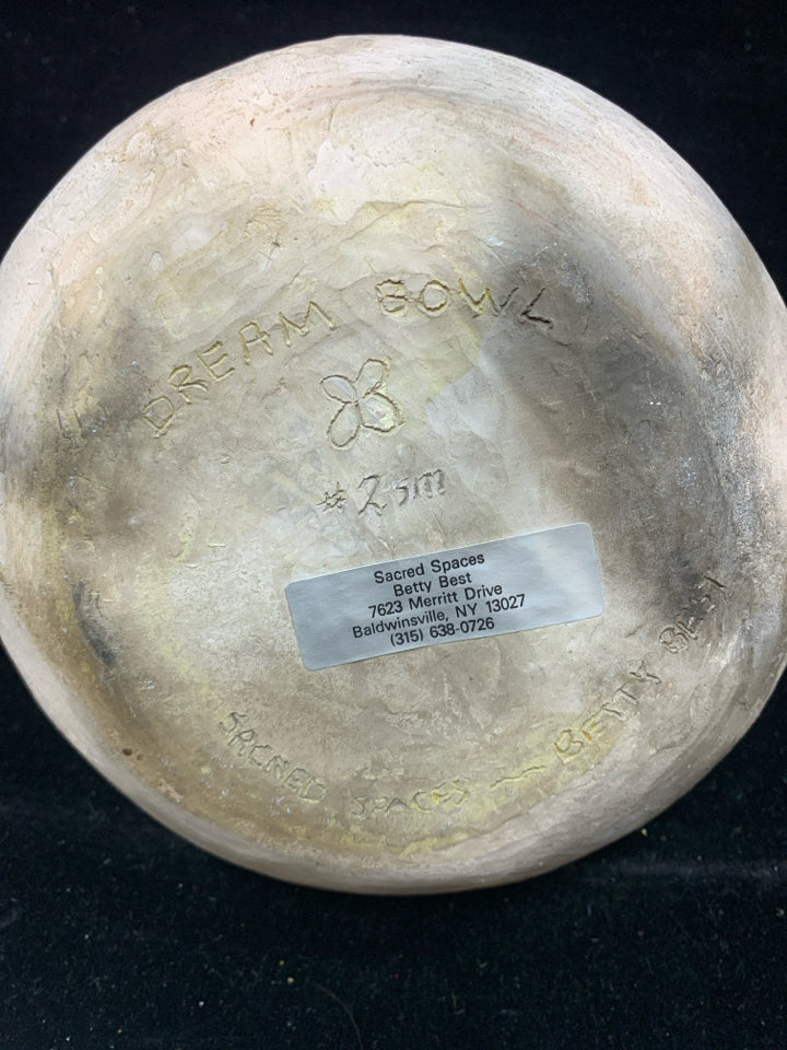 DREAM BOWL - SACRED SPACES.