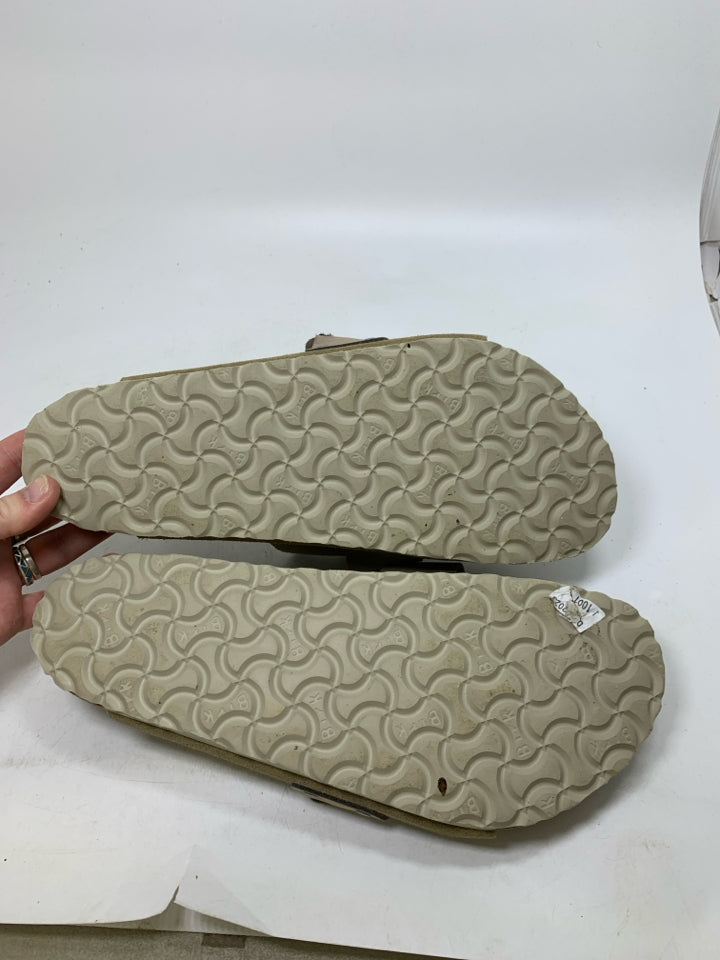 Birkenstock Kyoto Nubuck Suede Sandals (Women-11, Men-9)