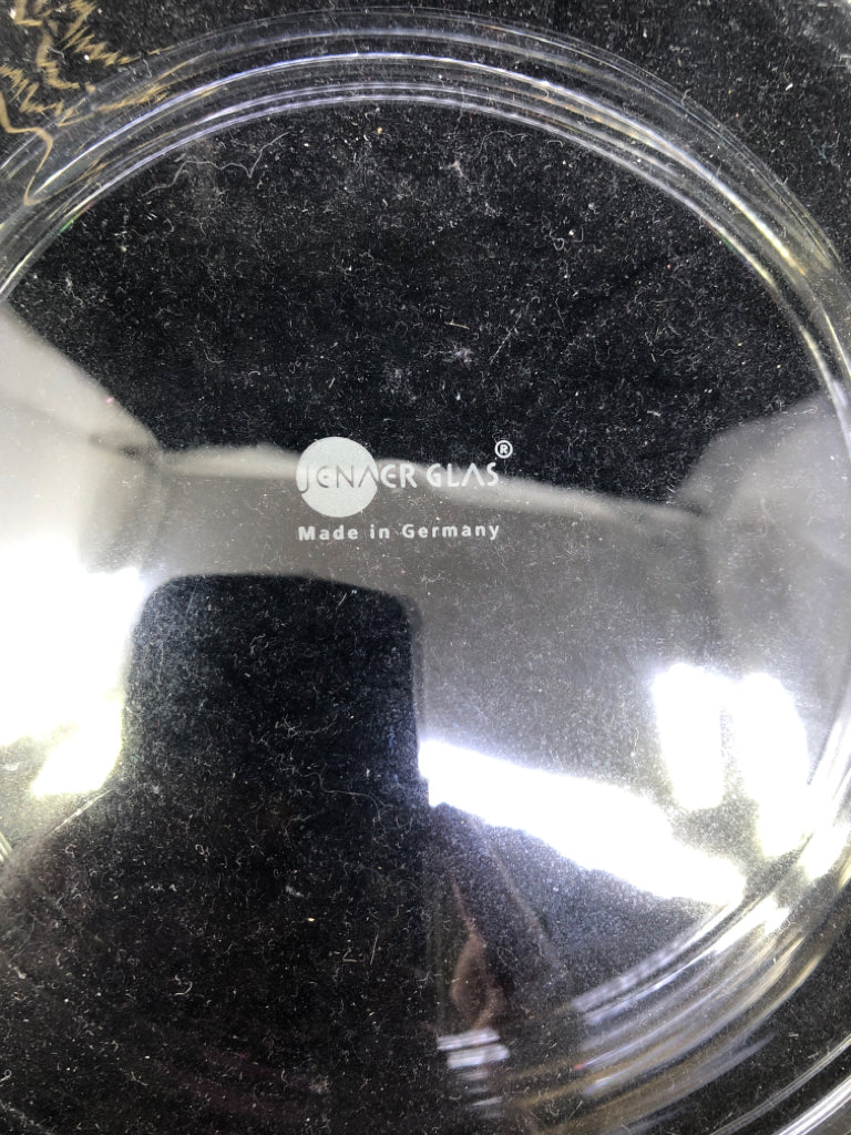2 GLASS DELICATE NESTING BOWLS- JENAER GLASS.