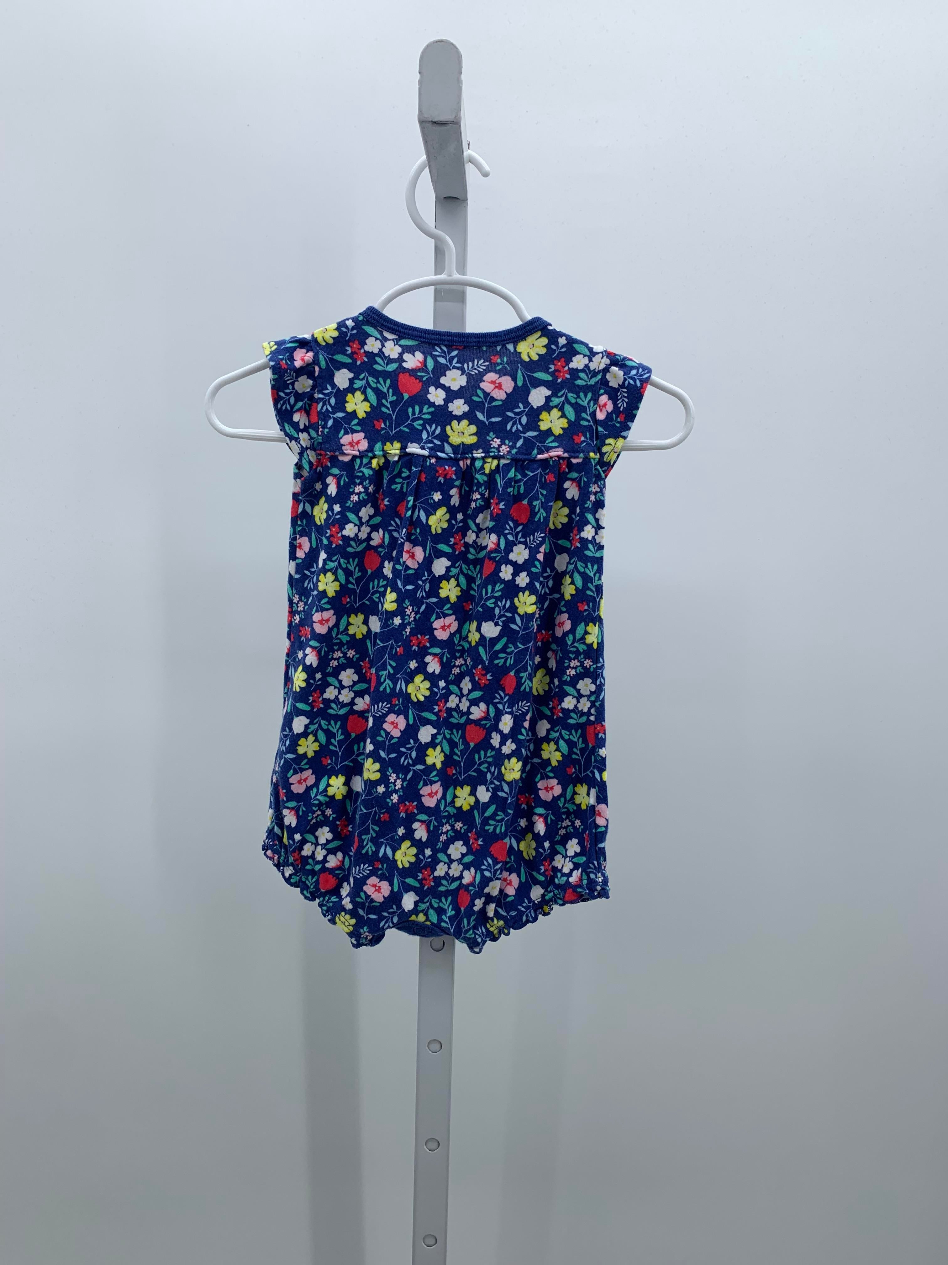 Carters Size 9 Months Girls Sleeveless Romper