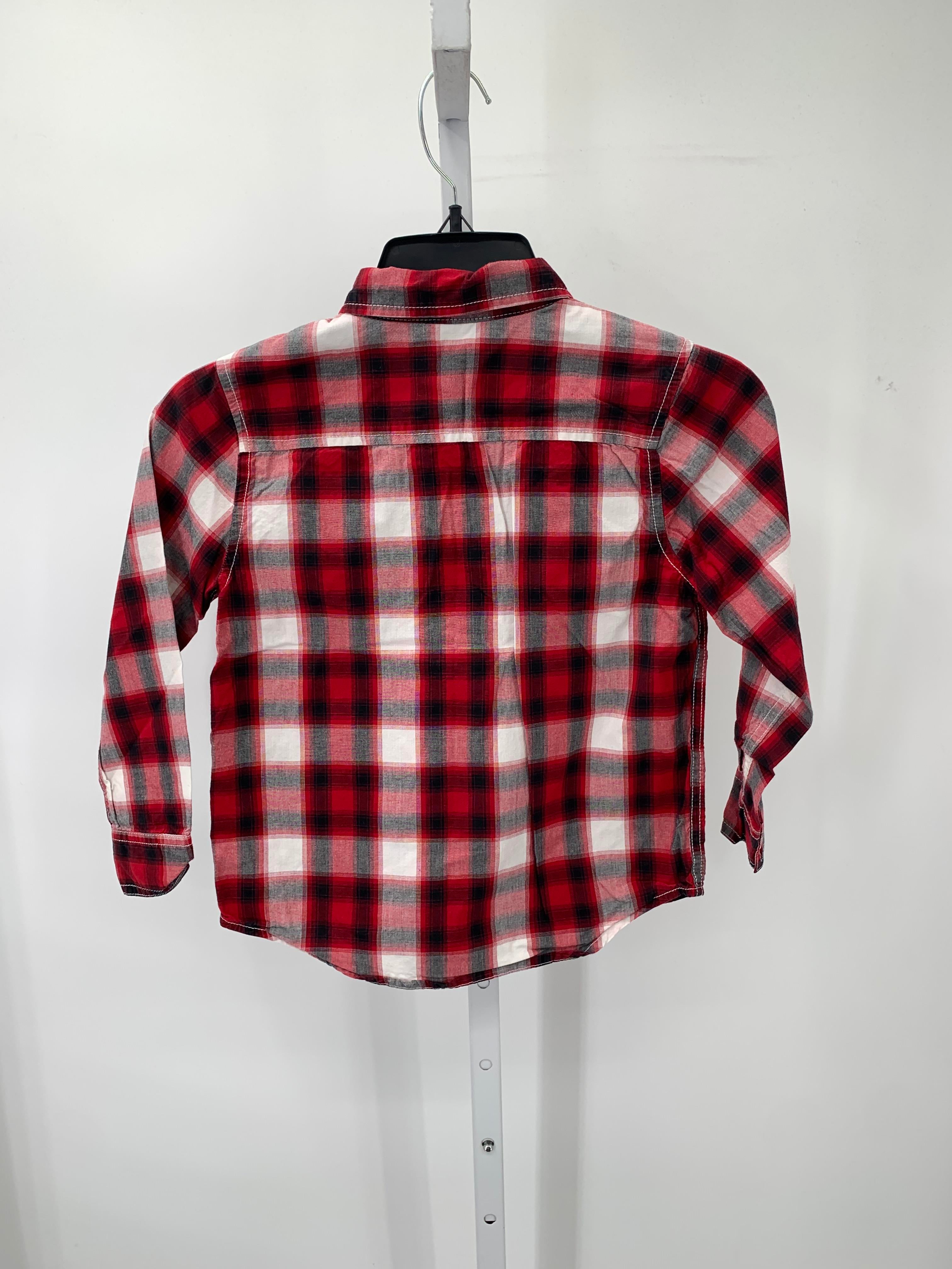 BLK/WHT PLAID BTN DOWN