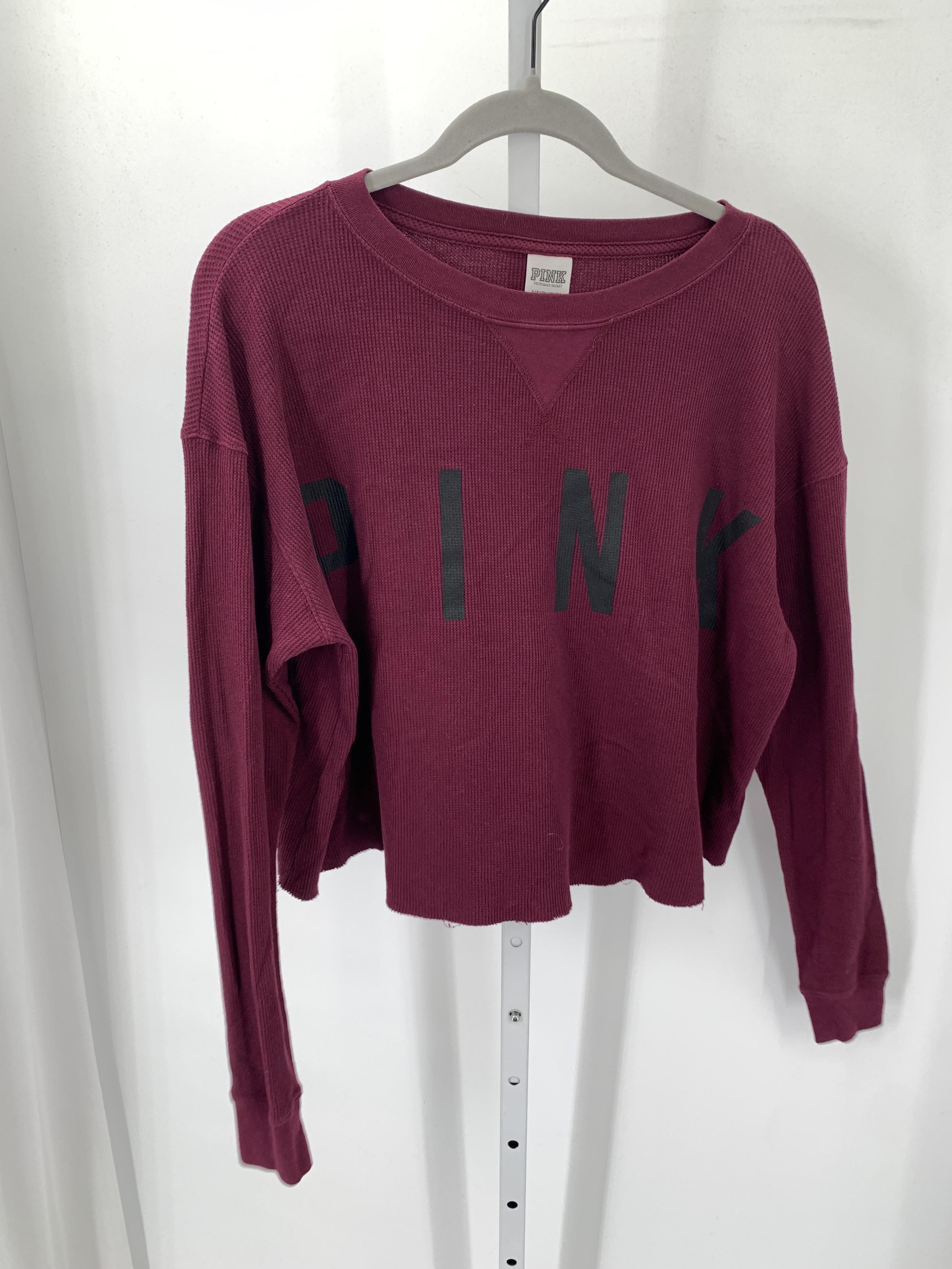 PINK Size Small Juniors Long Sleeve Shirt