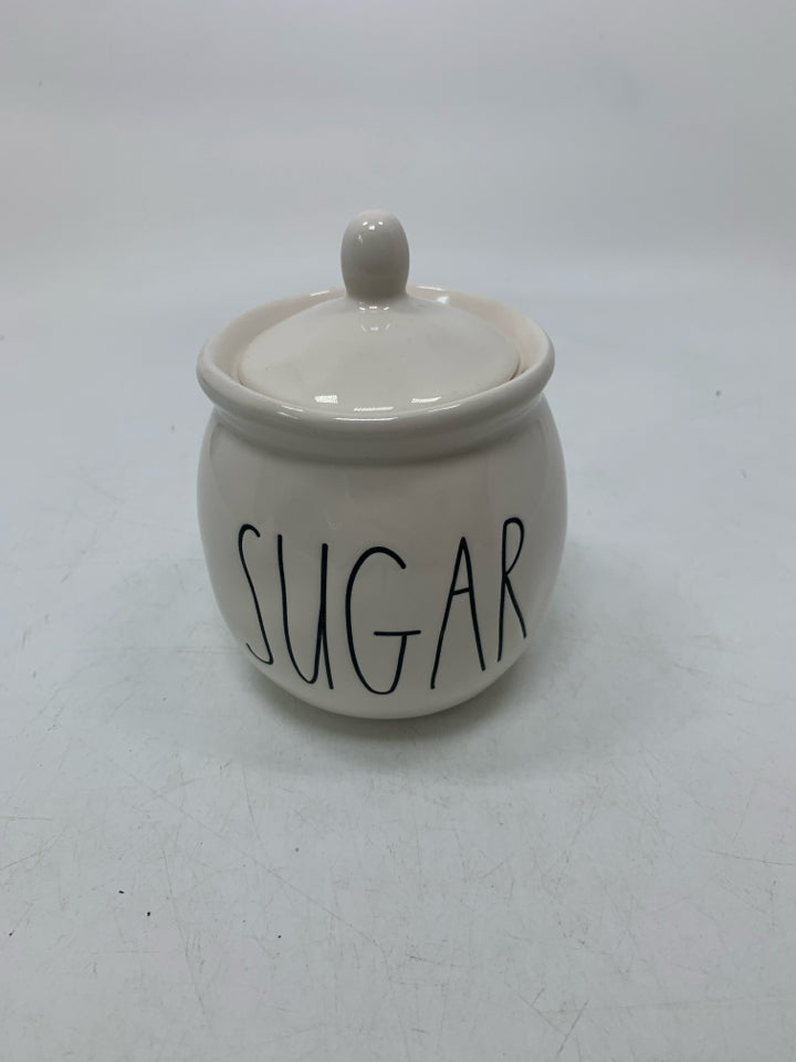 "SUGAR" CERAMIC SUGAR BOWL.