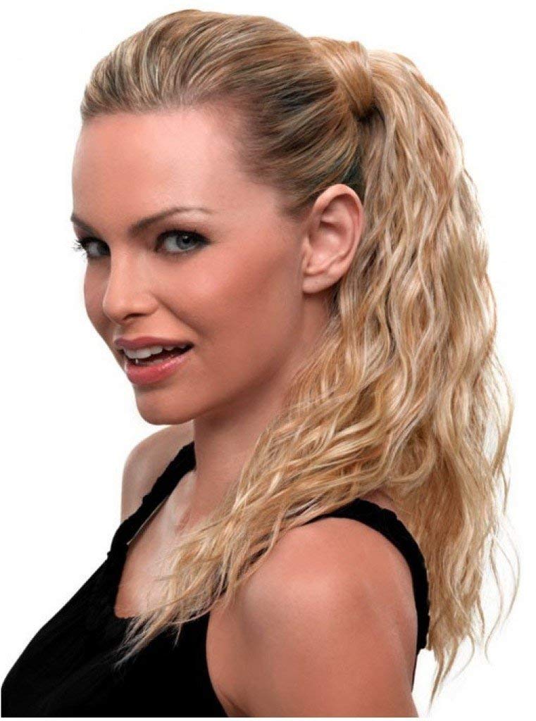 Hairdo Simply Wavy Pony, Buttered Toast, 18 in -