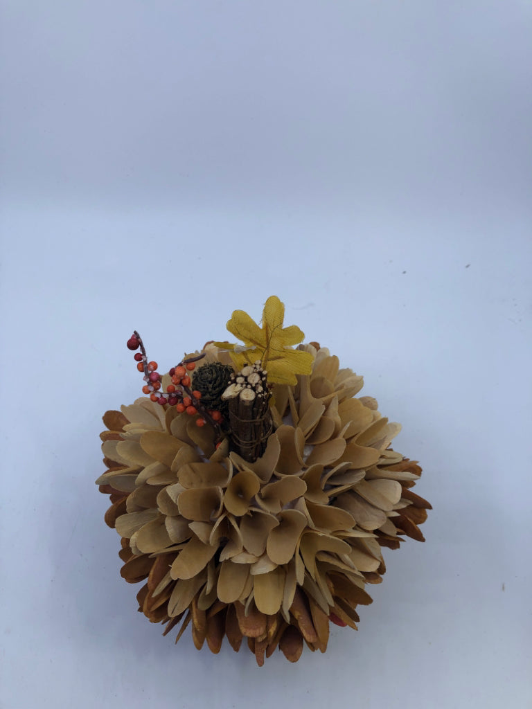 WOOD OMBRE APPLE/ PUMPKIN.