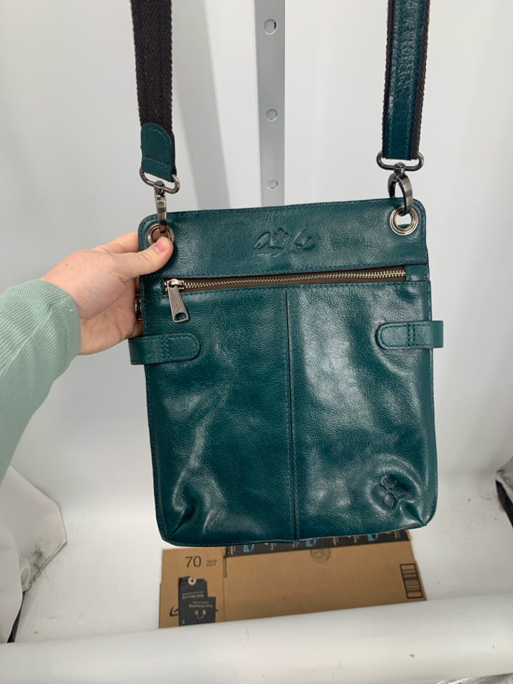 Patricia Nash Francesca Tooled Leather Crossbody