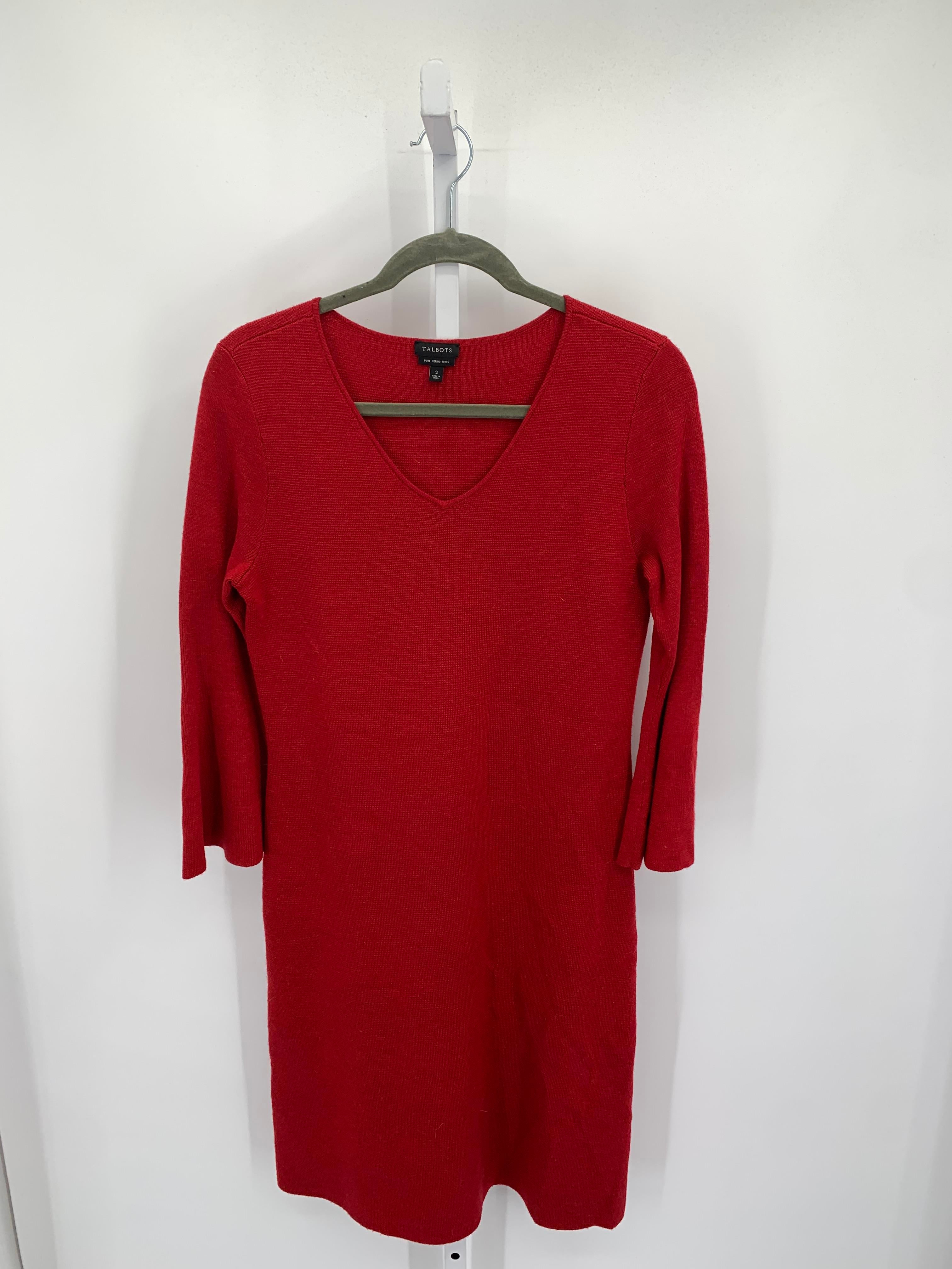 Talbots Size Small Misses Long Sleeve Dress