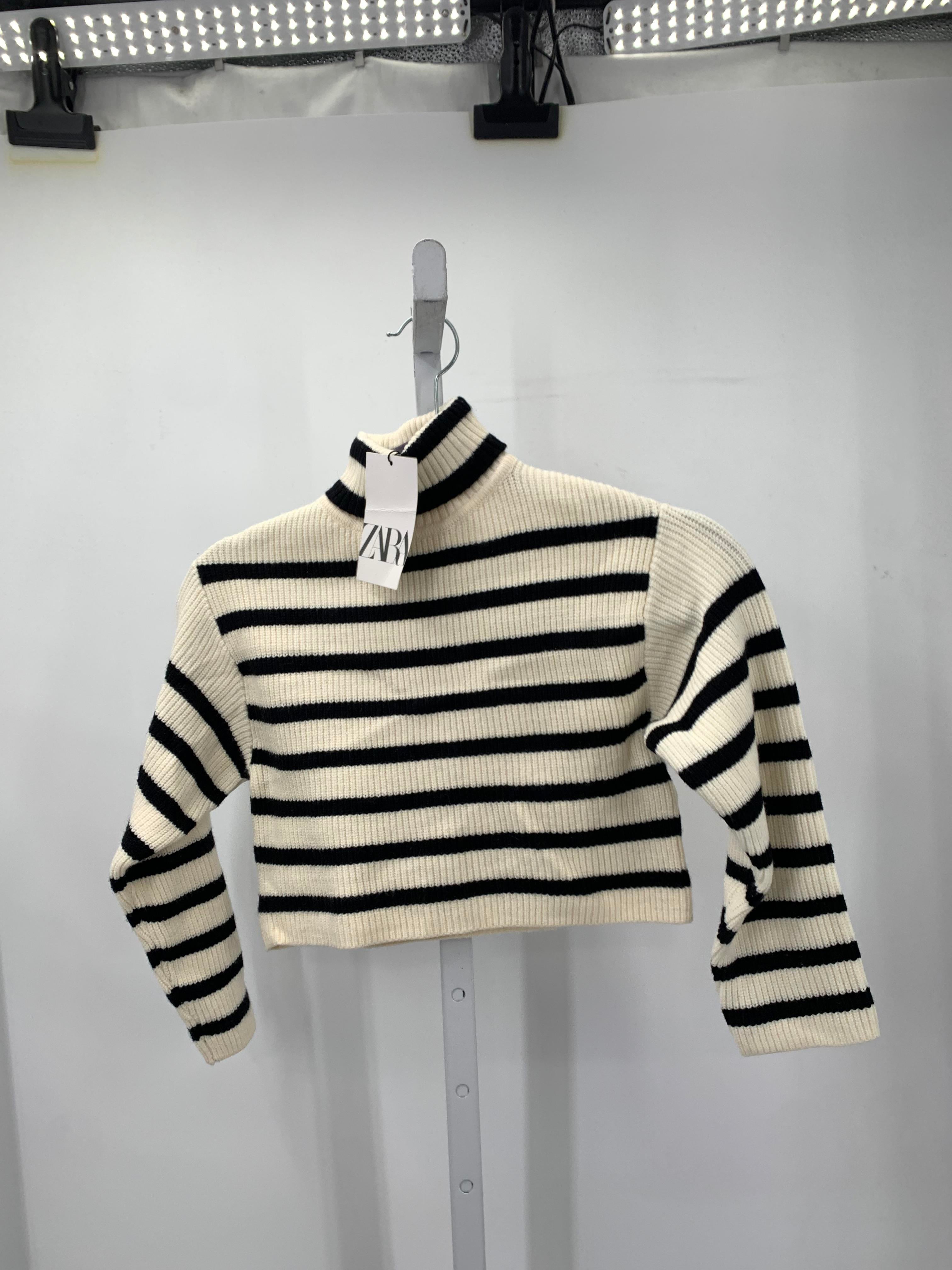 Zara Size 6-7 Girls Long Sleeve Sweater
