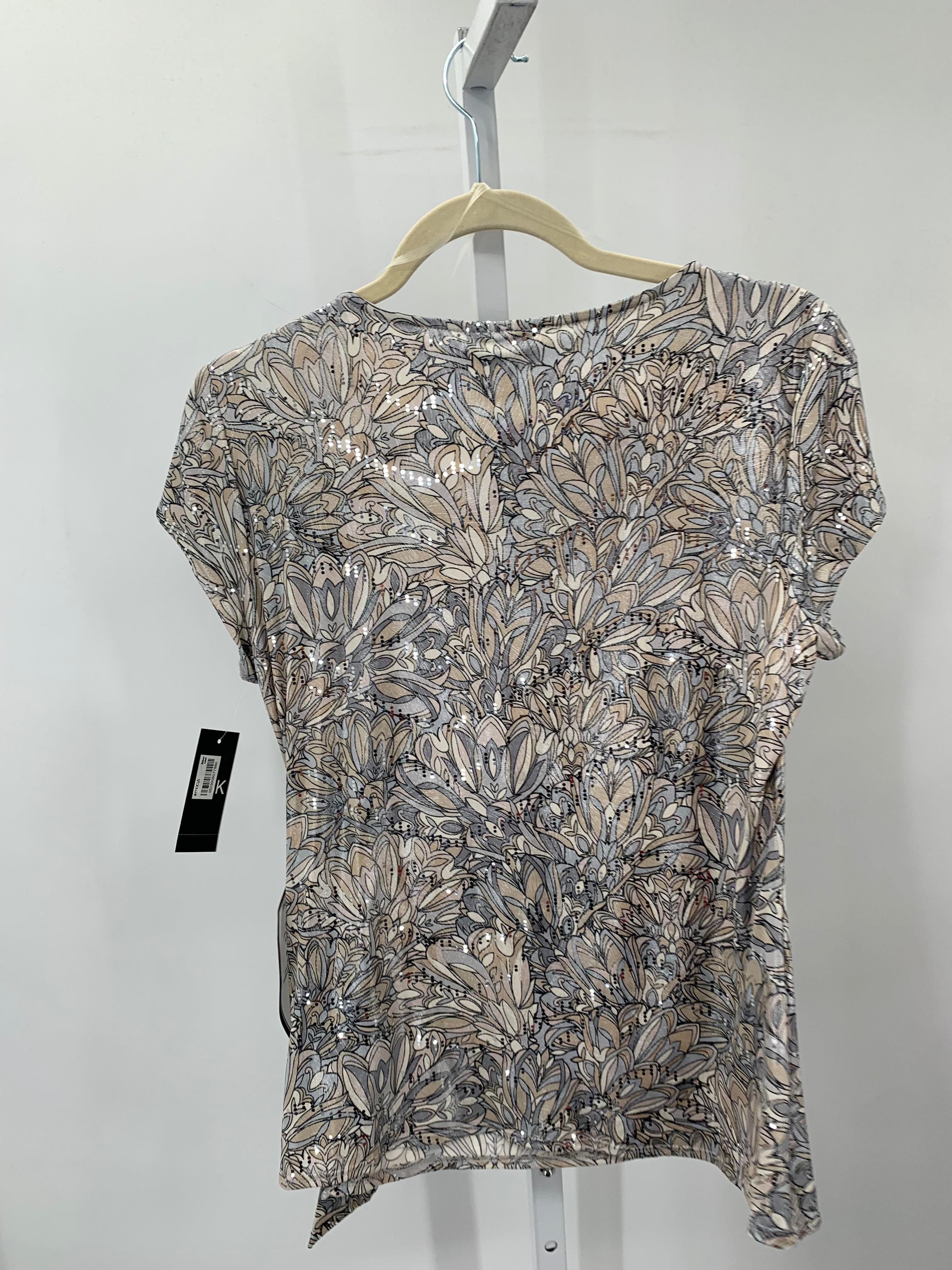 MSK Size Medium Misses Short Sleeve Shirt