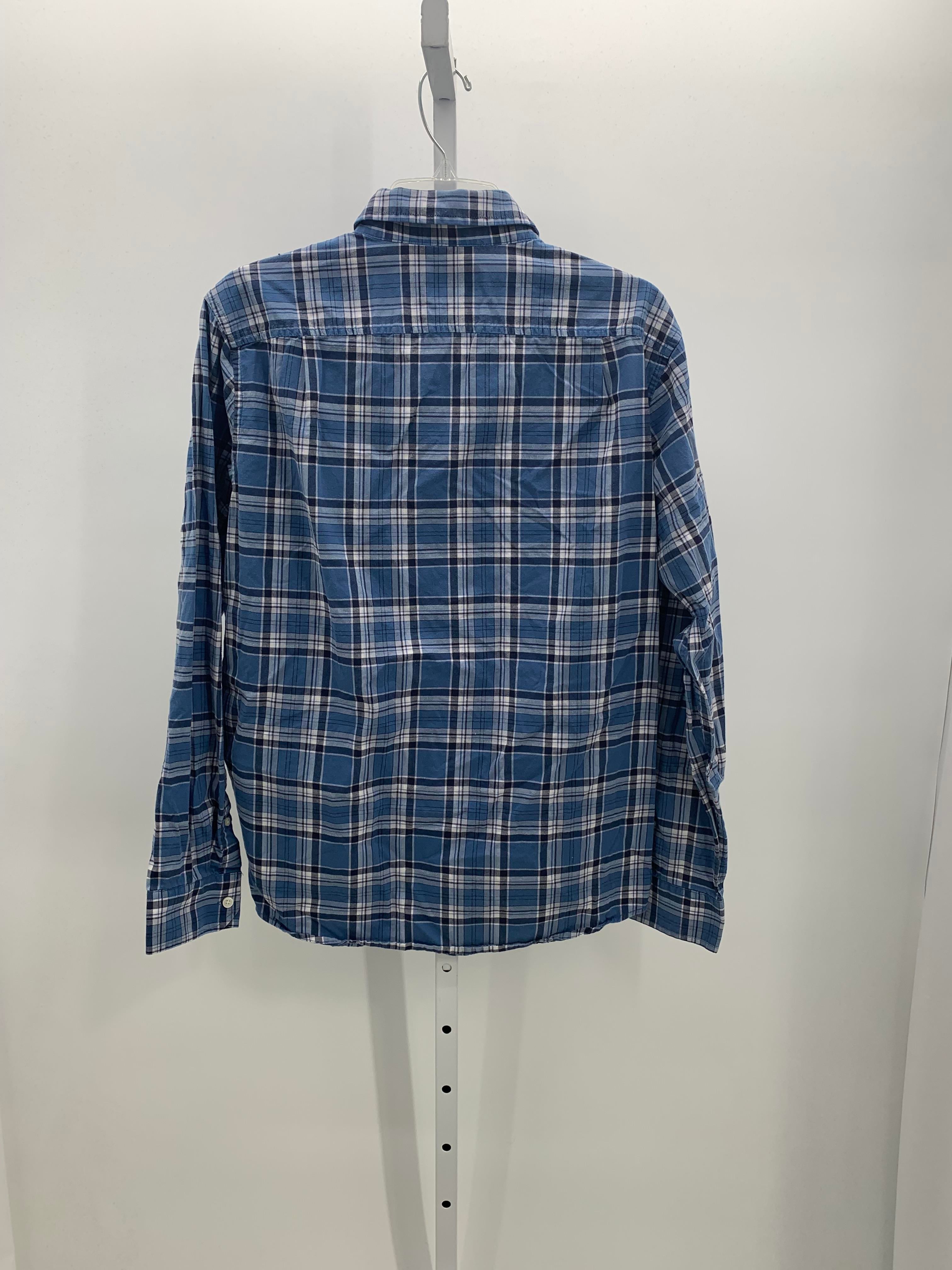 PLAID BUTTON DOWN SHIRT