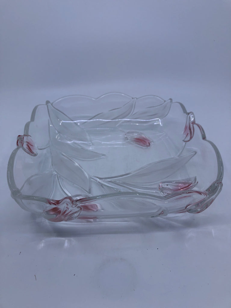 WALTHER-GLASS TULIP GLASS BOWL.