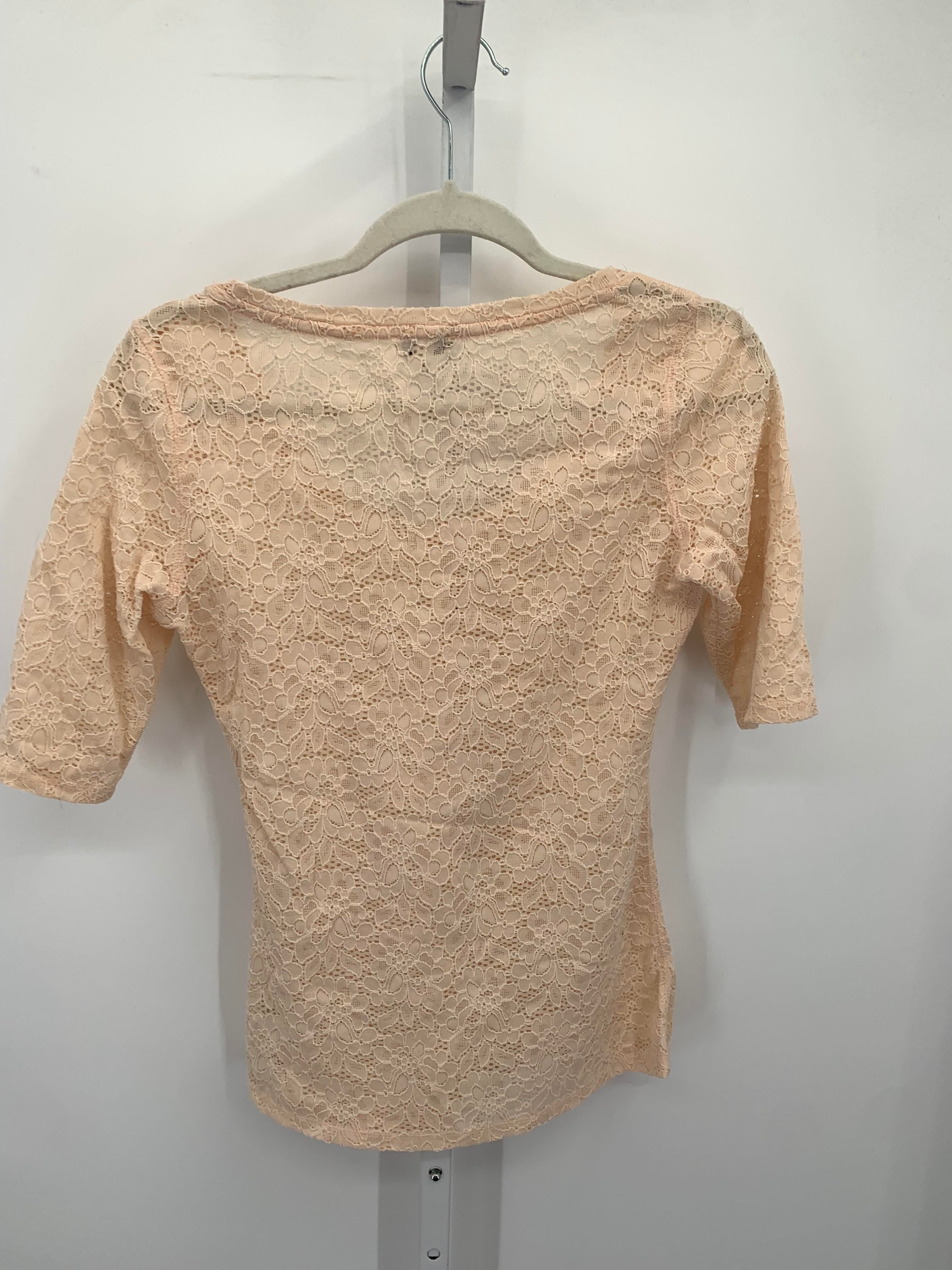 Express Size Small Misses Short Sleeve Shirt