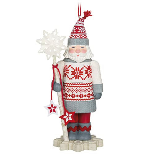 Hallmark 2023 Keepsake Noble Nutcrackers Snowfall Prince Ornament New with Box -