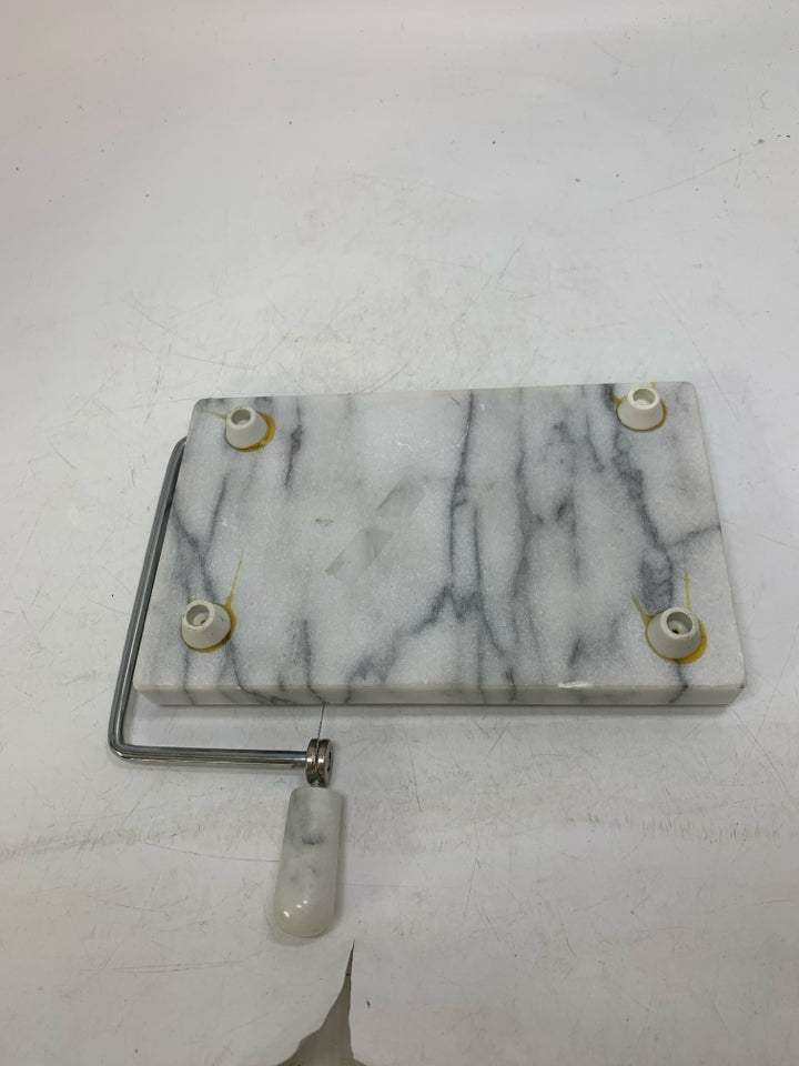 MARBLE CHEESE BOARD CUTTER.