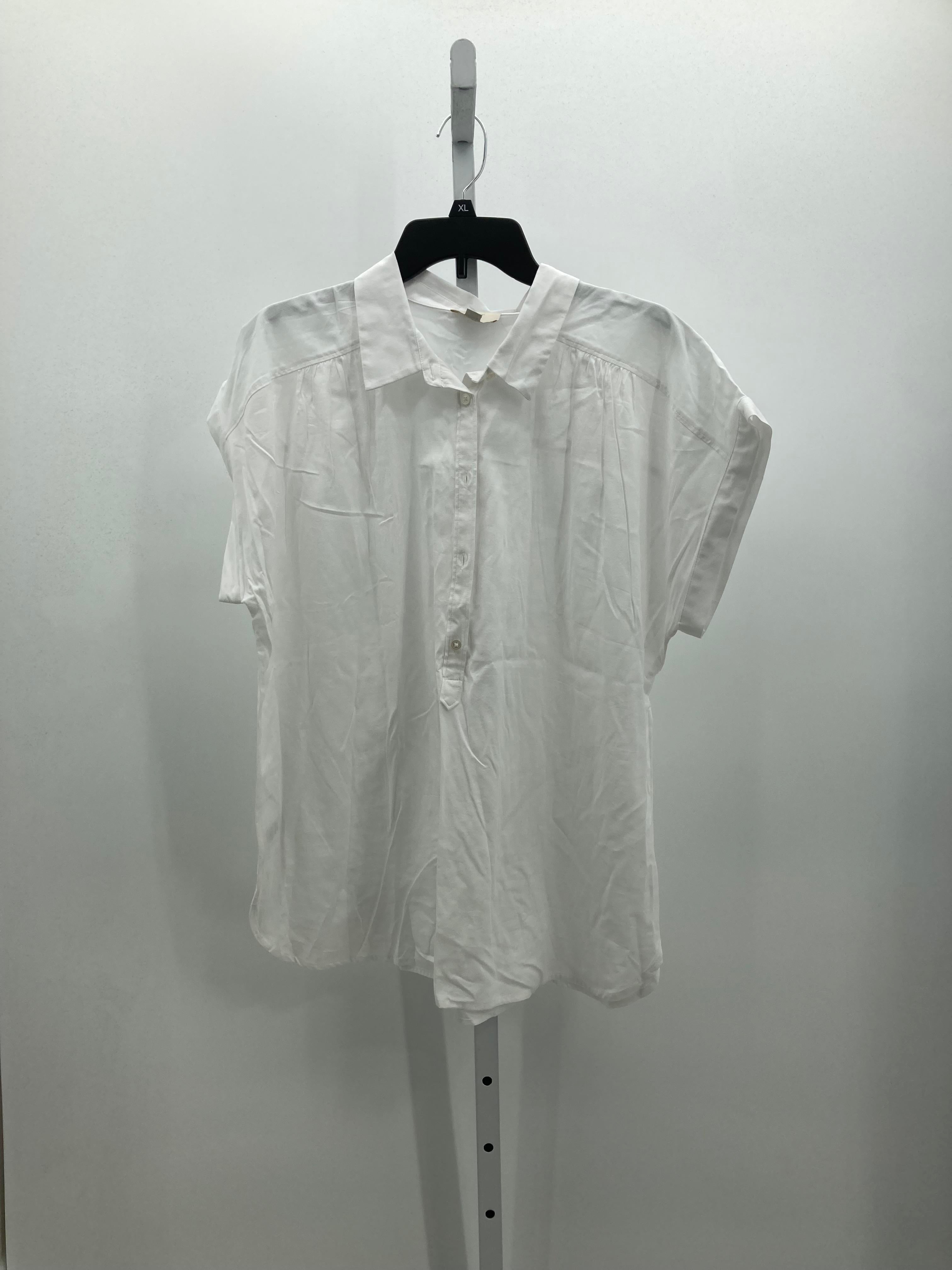 Loft Size Extra Large Misses Short Sleeve Shirt
