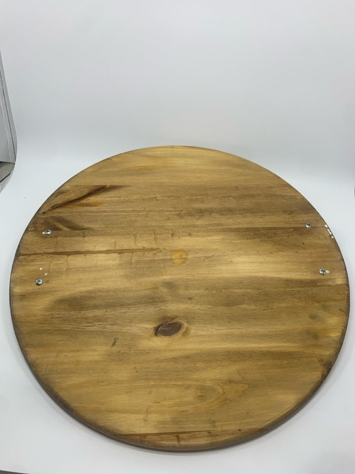 2-TONED WOODEN "GRACE" TRAY.