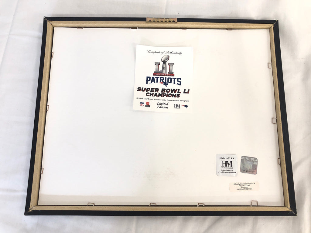 PATRIOTS SUPERBOWL CHAMPS WALL HANGING.