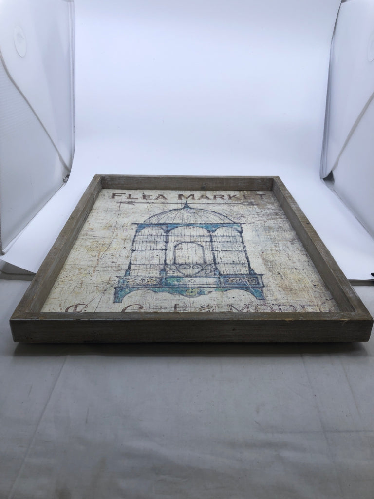FLEA MARKET RUSTIC WALL ART.