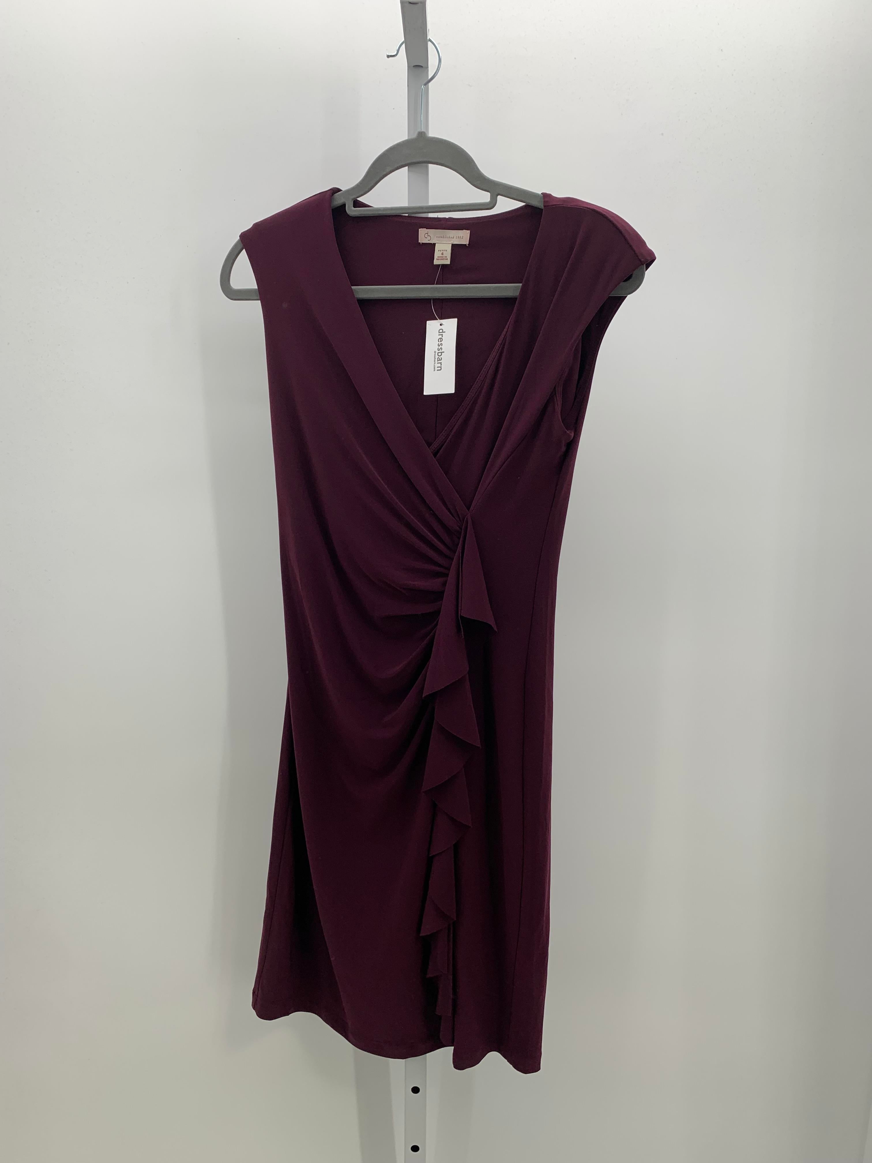 db Size 4 Petite Petite Sleeveless Dress