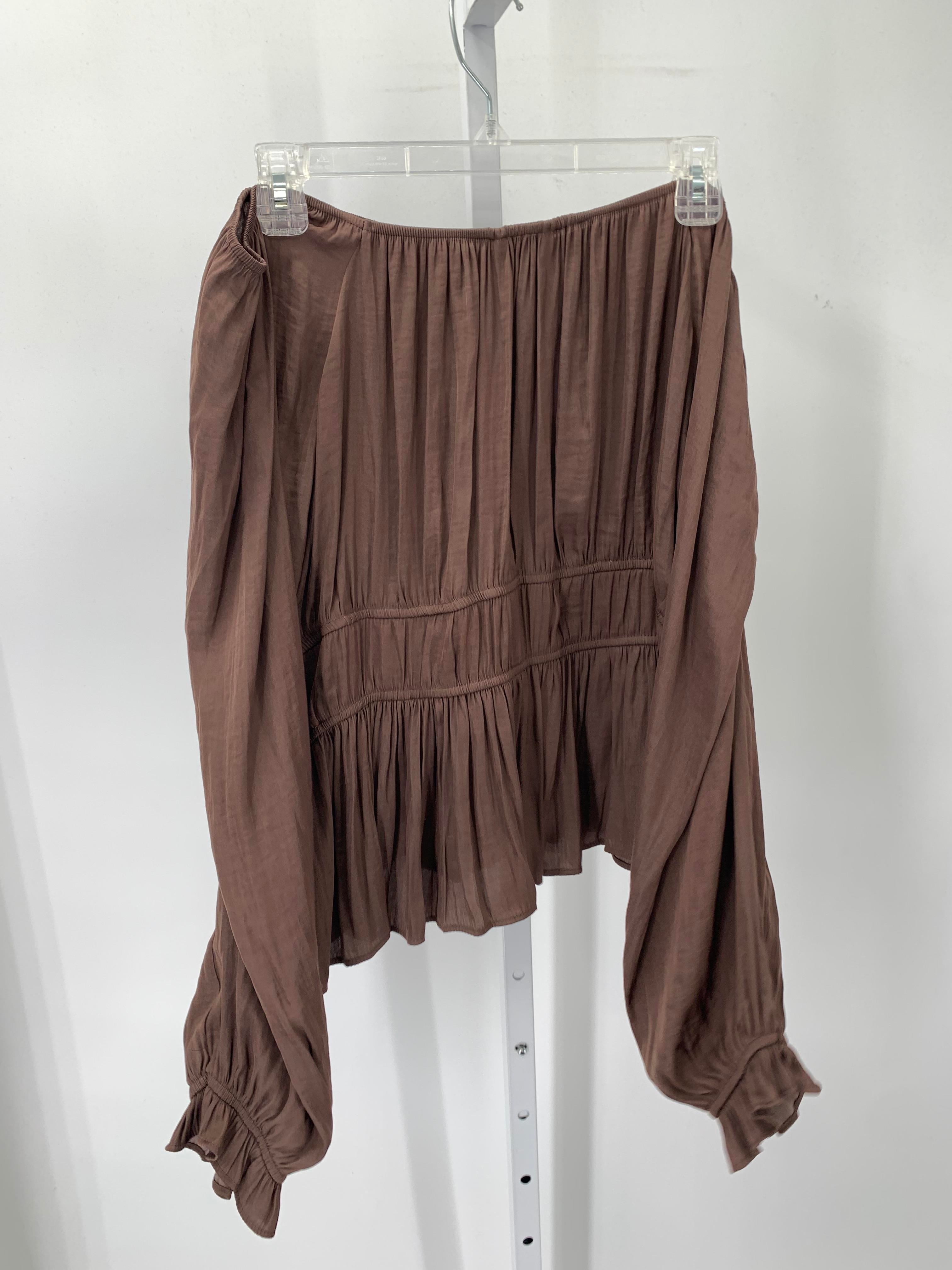Nine West Size XXL Misses Long Sleeve Shirt