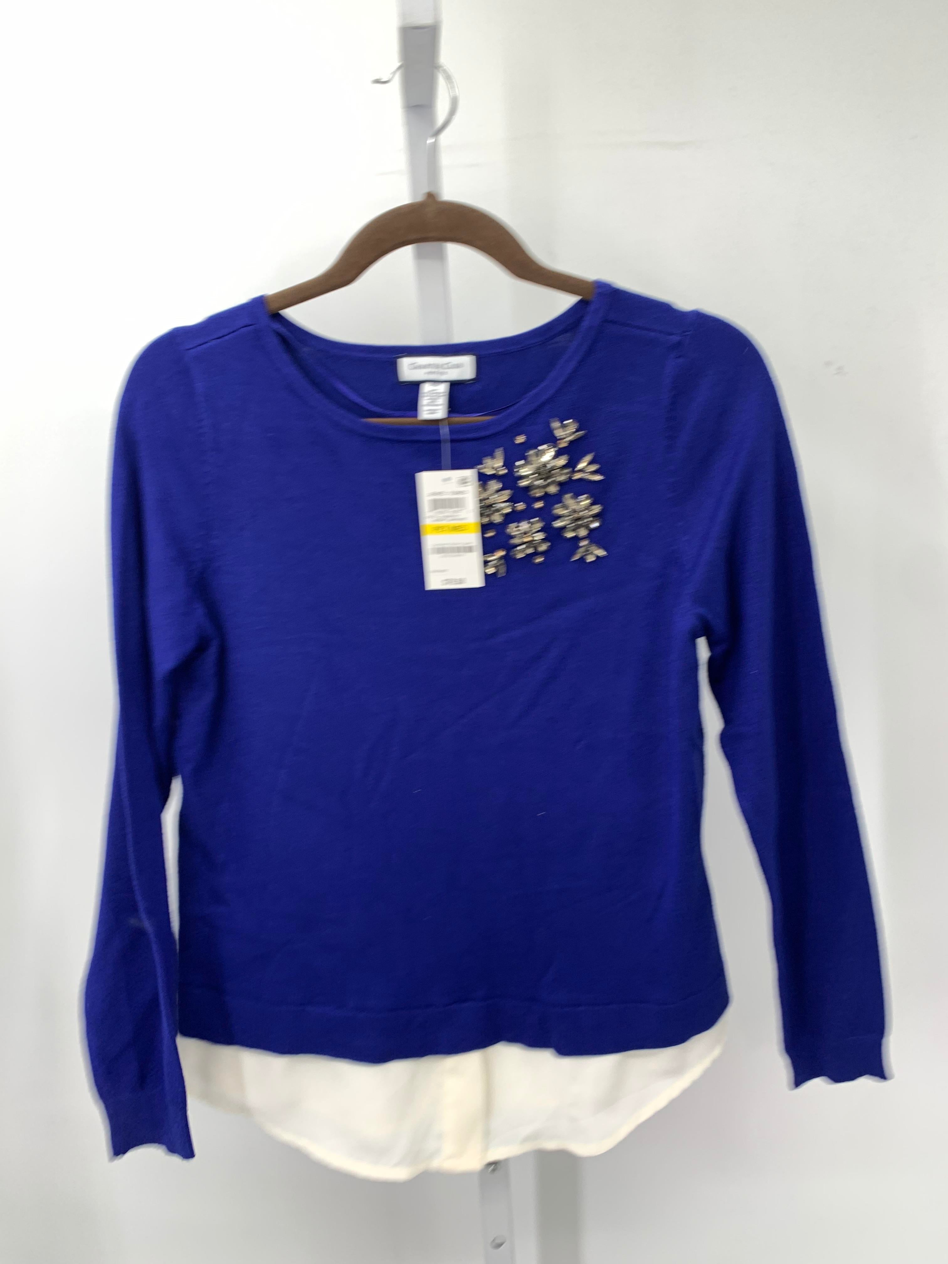 Charter Club Size Medium Petite Petite Long Slv Sweater