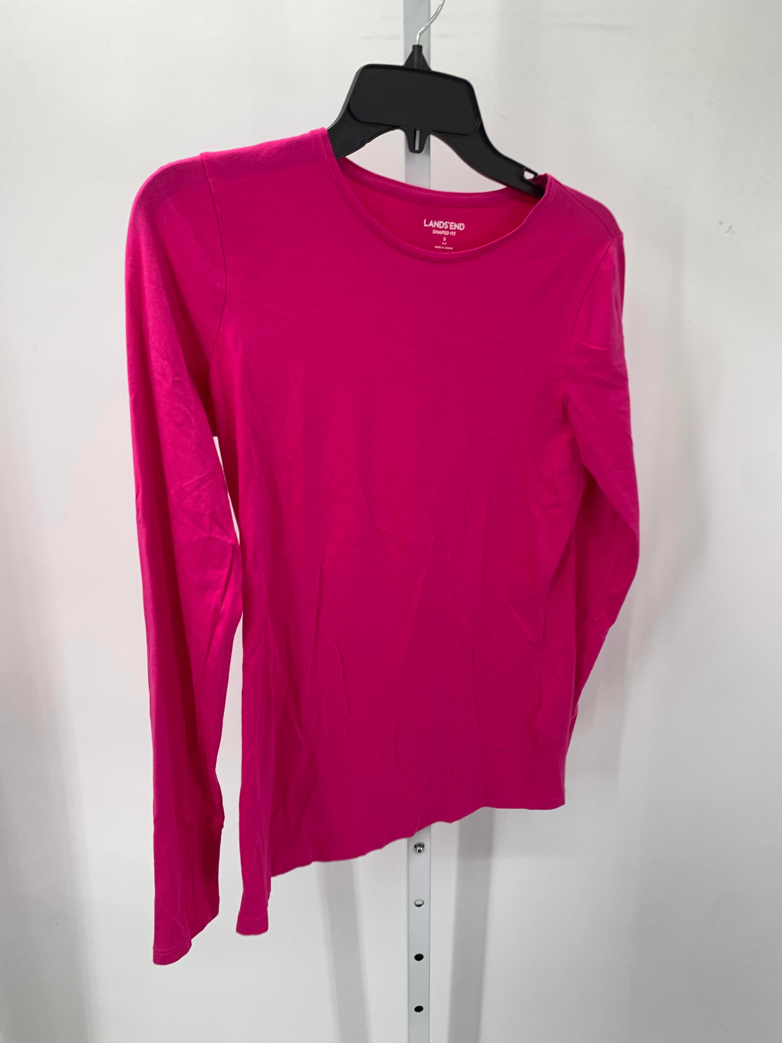 Lands End Size Small Misses Long Sleeve Shirt