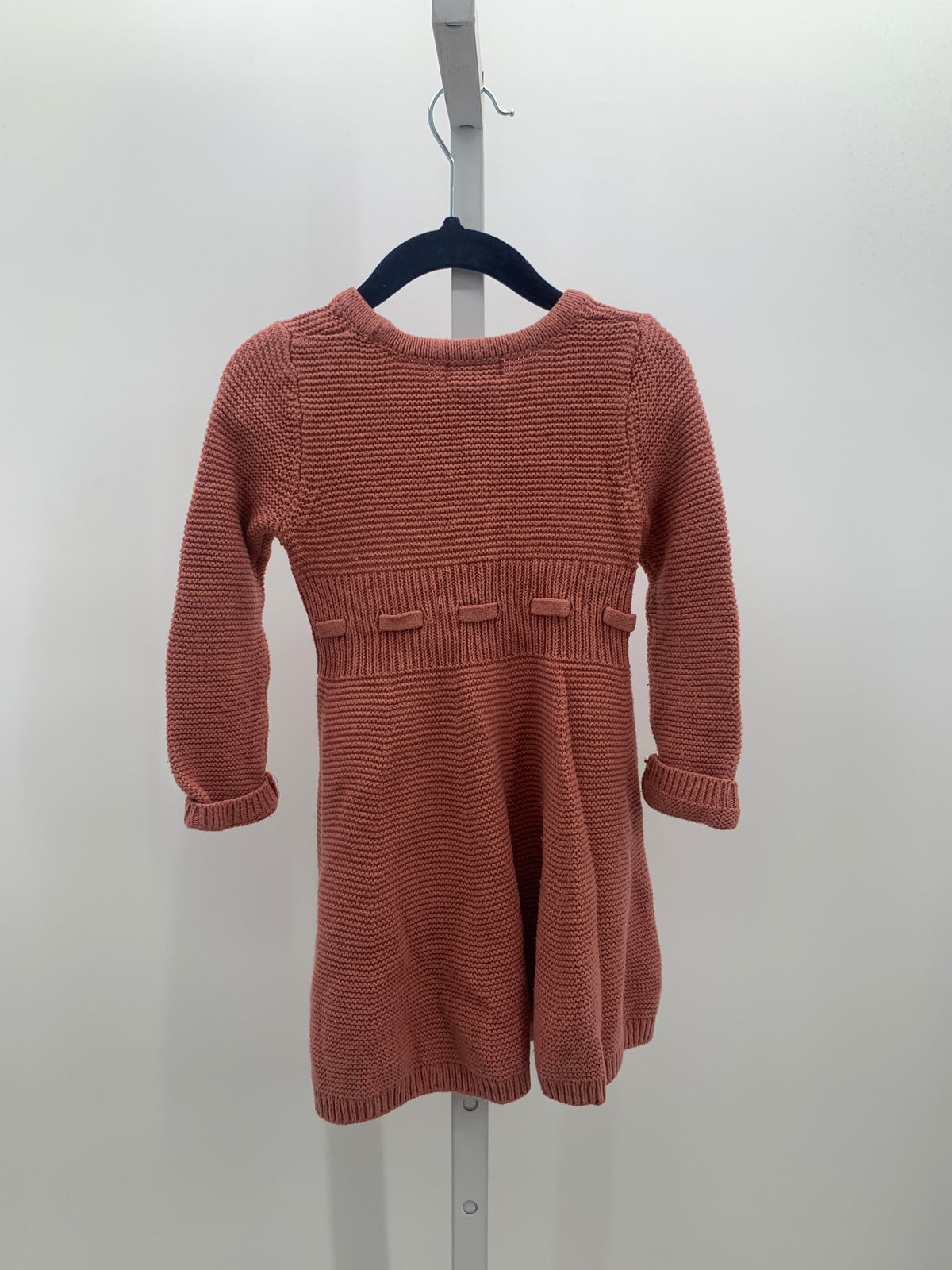 Adrienne Vittadini Size 2T Girls Long Sleeve Dress
