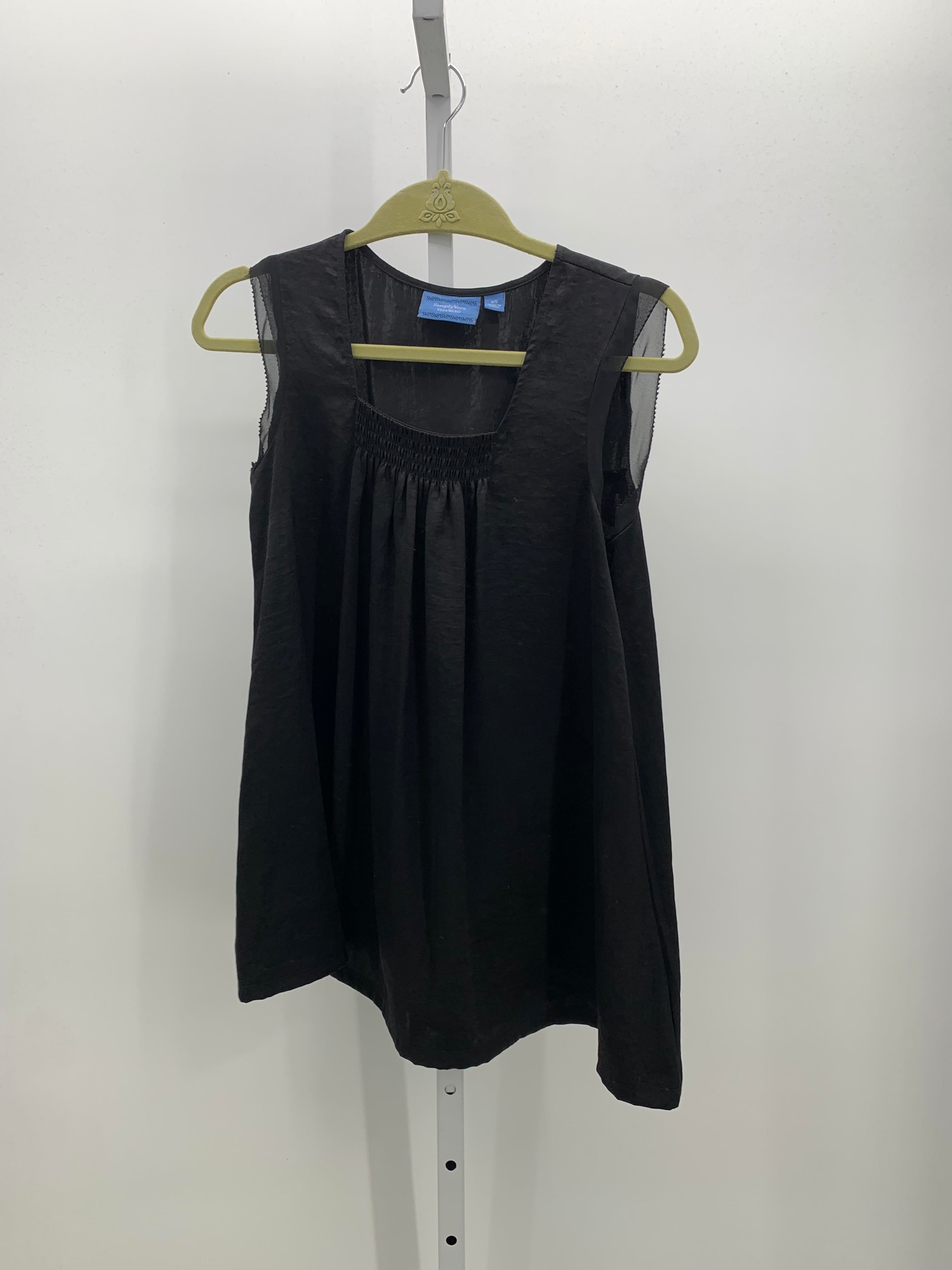 Vera Wang Size X Small Misses Sleeveless Shirt