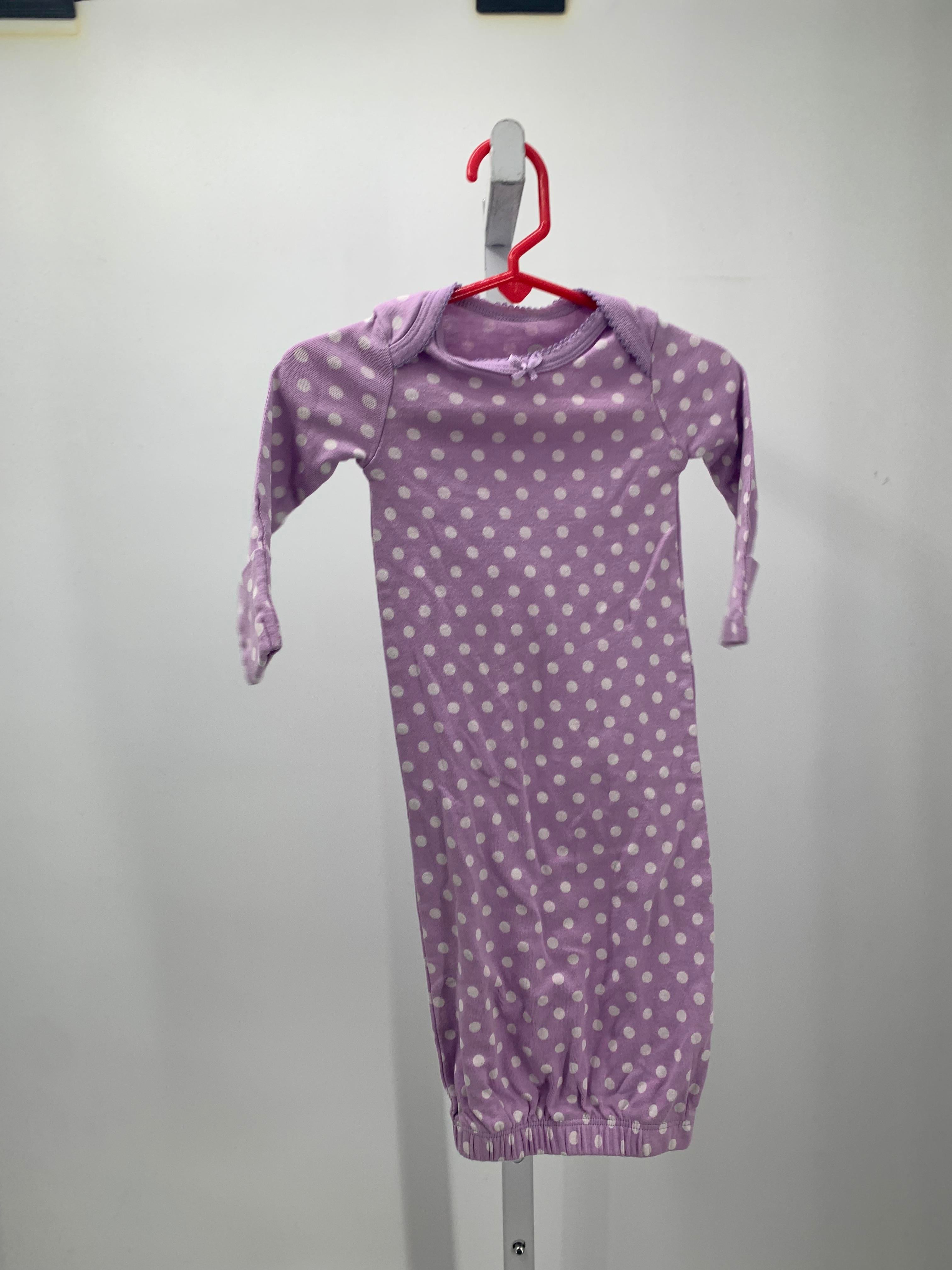 Size 0-6 Months Girls Gown Sleeper