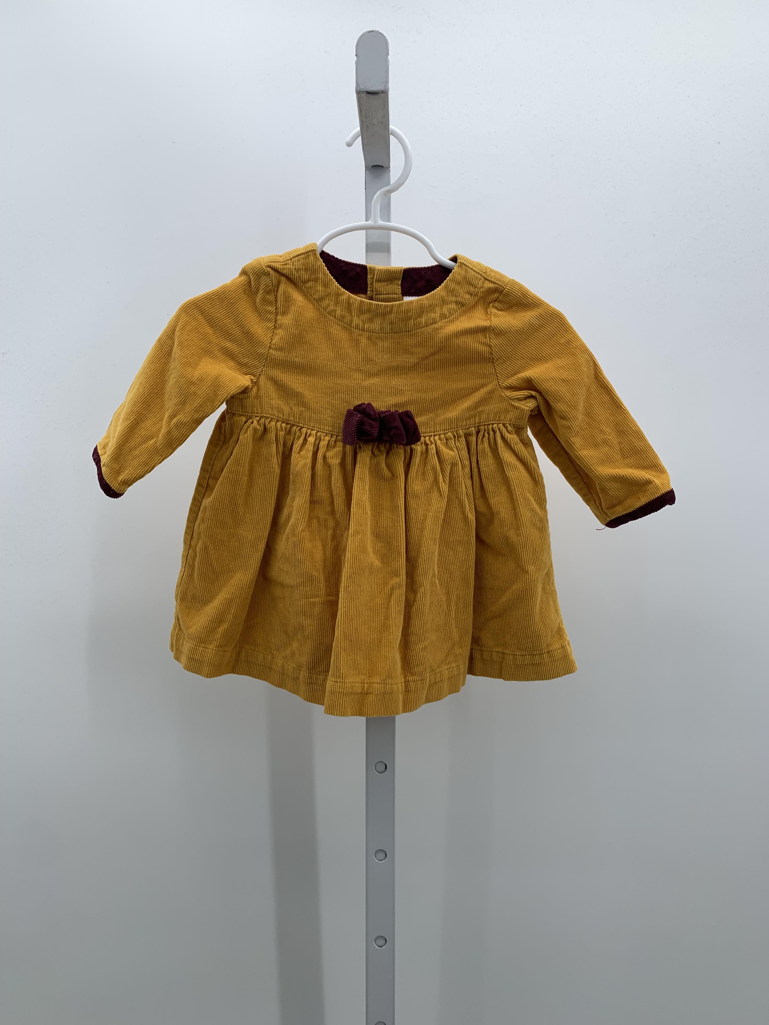 Hanna Anderson Size 3-6 Months Girls Long Sleeve Dress