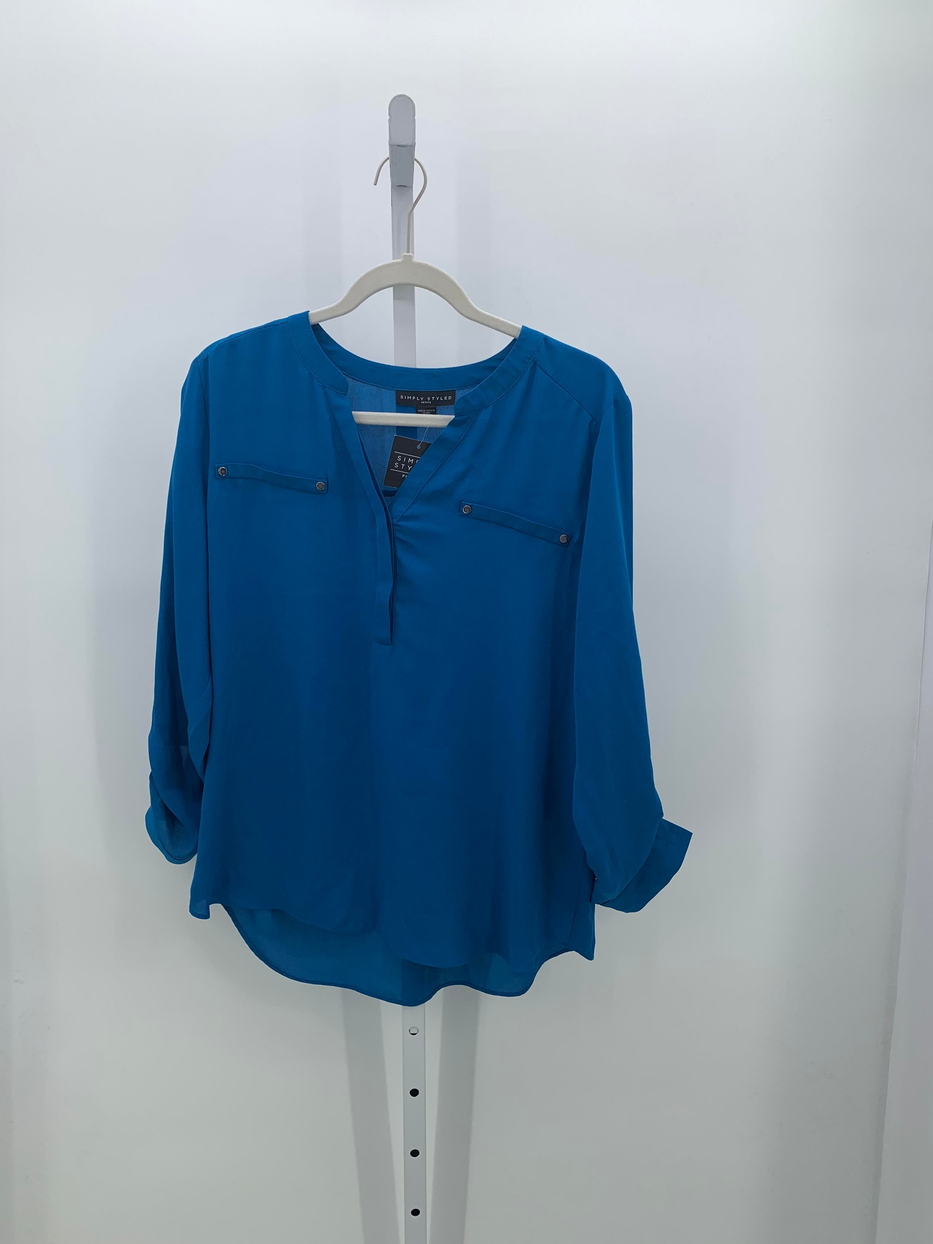 Simply Styled Size Large Petite Petite Long Sleeve Shirt