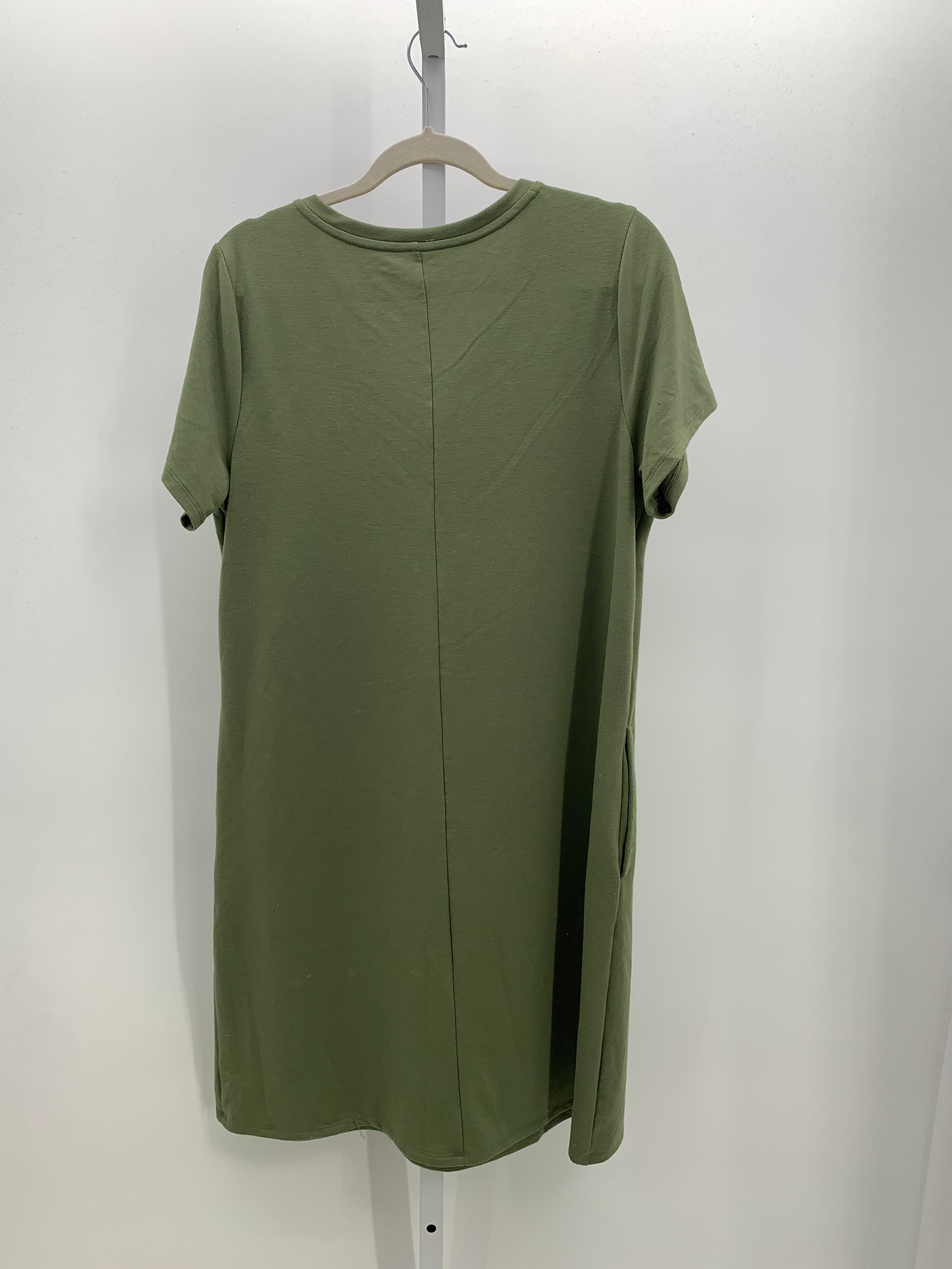 Time and Tru Size Large Misses Short Sleeve Dress