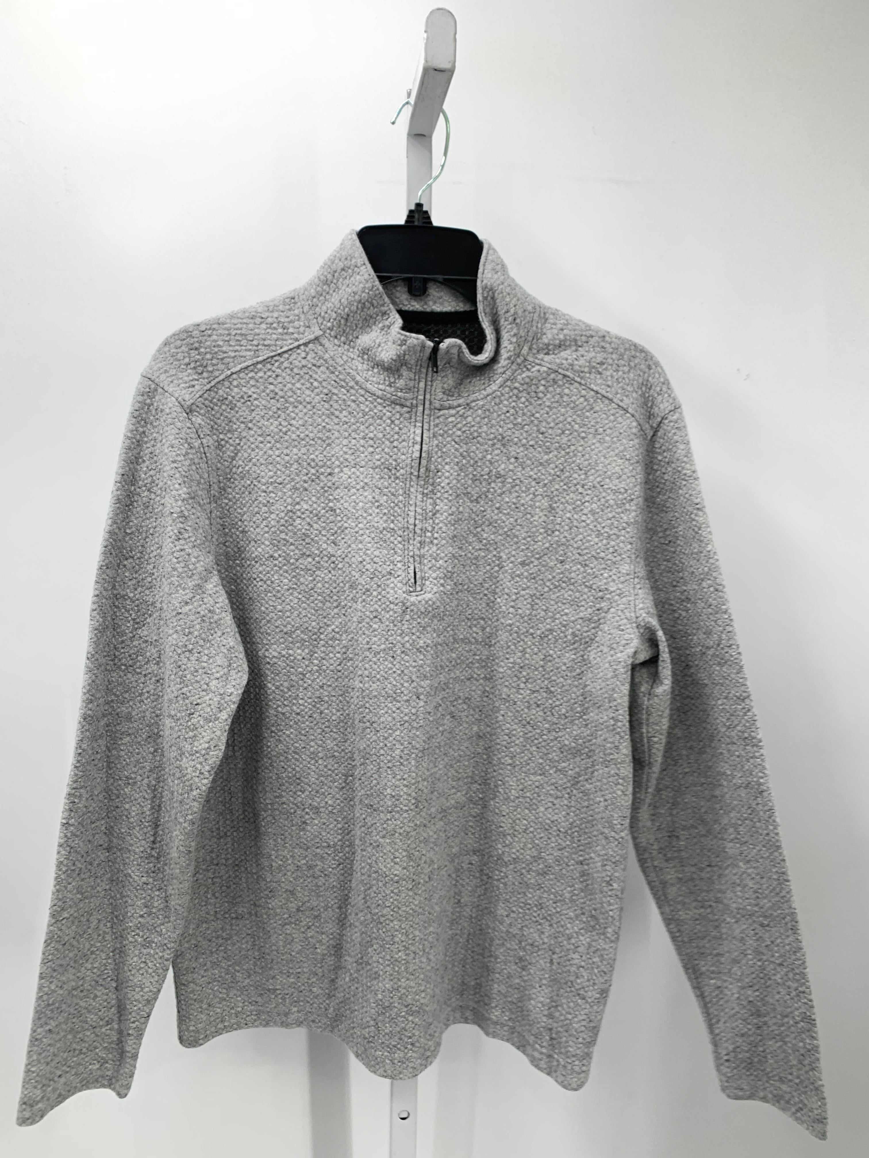 PARTIAL ZIP KNIT