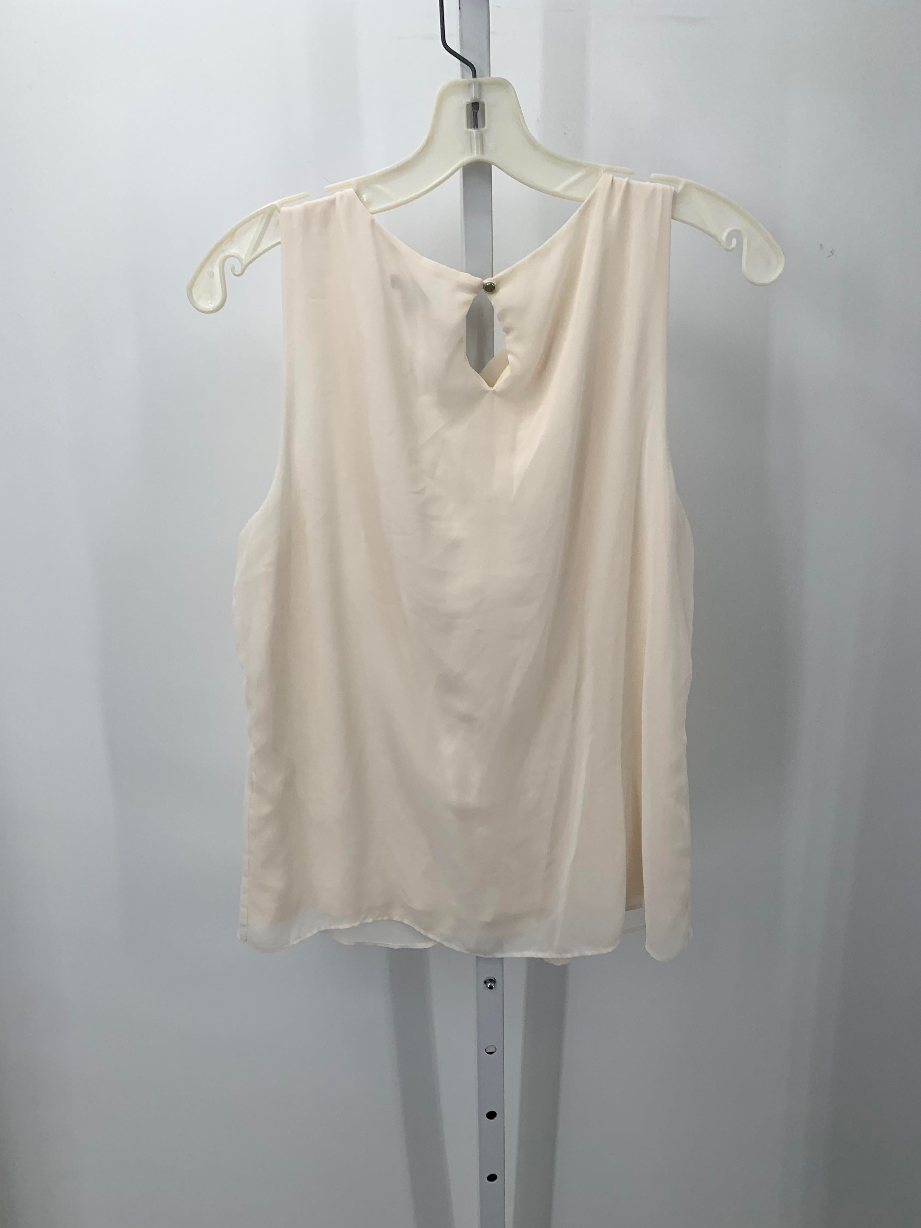 Ann Taylor Size Large Petite Petite Sleeveless Shirt