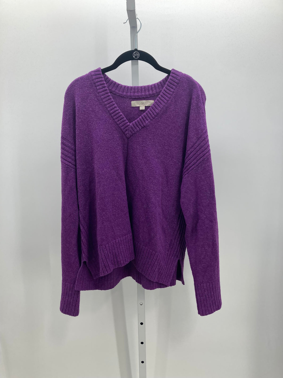 Loft Size Large Misses Long Slv Sweater