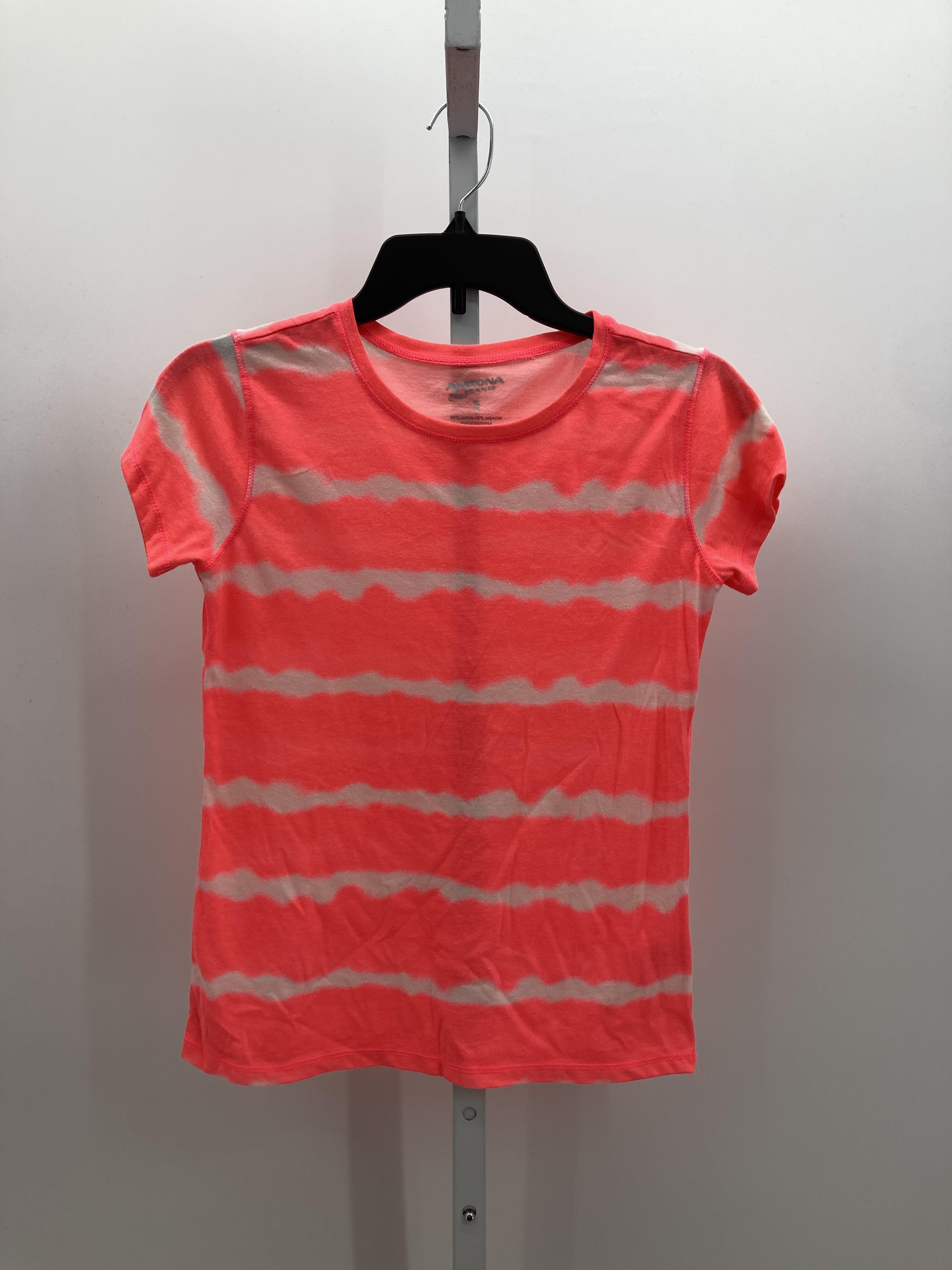 Arizona Size 16 Girls Short Sleeve Shirt