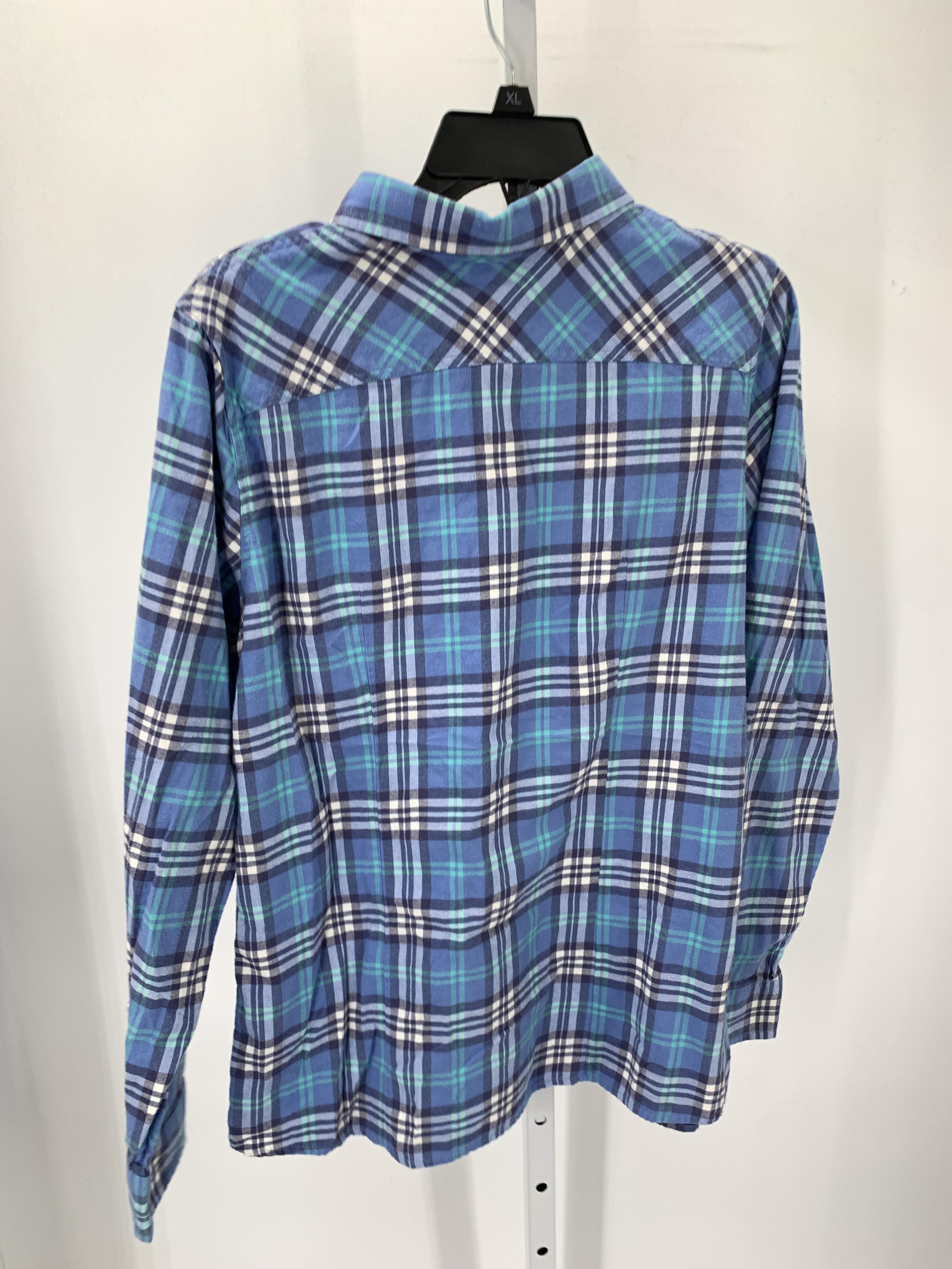 LL Bean Size Medium Misses Long Sleeve Shirt