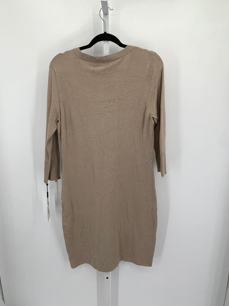 Calvin Klein Size Large Misses Long Sleeve Dress