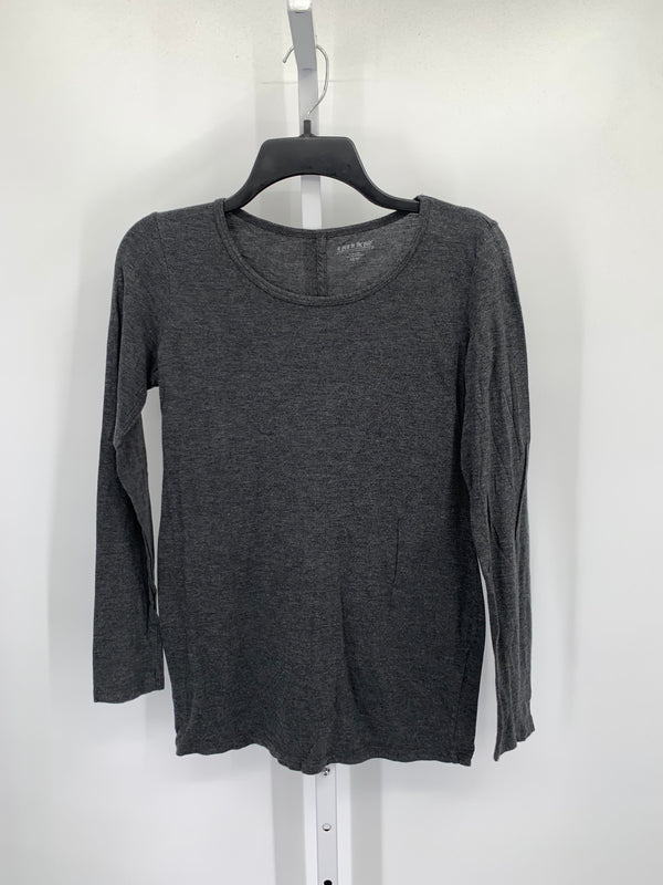 A Pea in the Pod Grey Size XS Maternity Long Sleeve Shirt