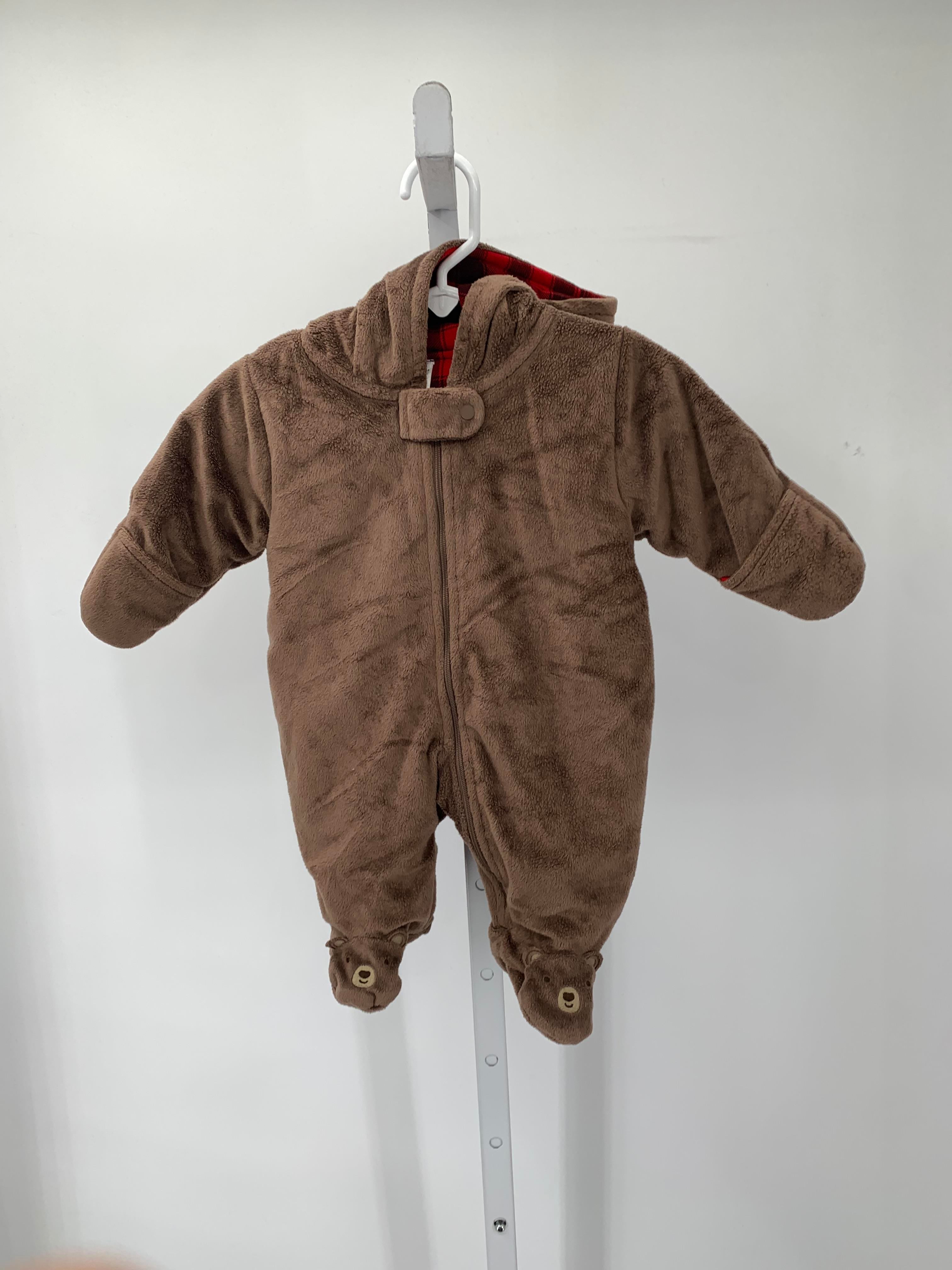 HOODED FLEECE BEAR ZIP