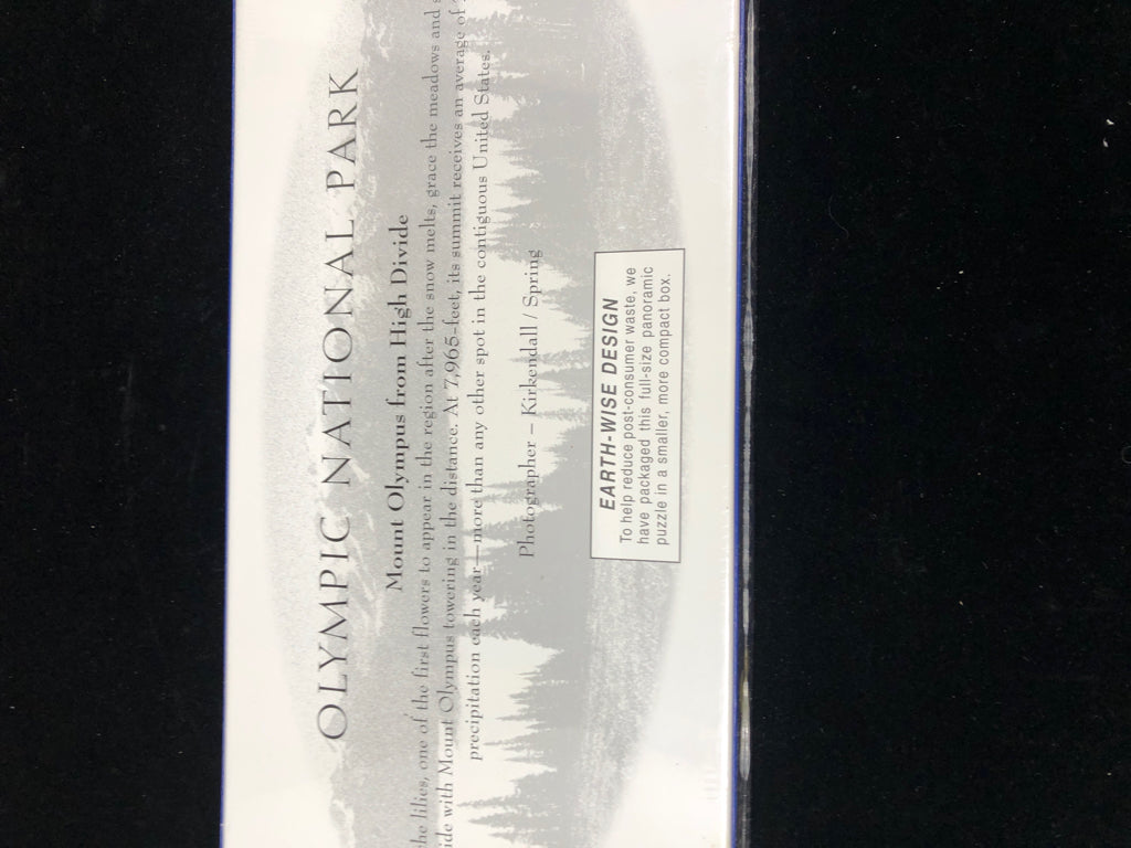 NIB OLYMPIC NATIONAL PARK PUZZLE.