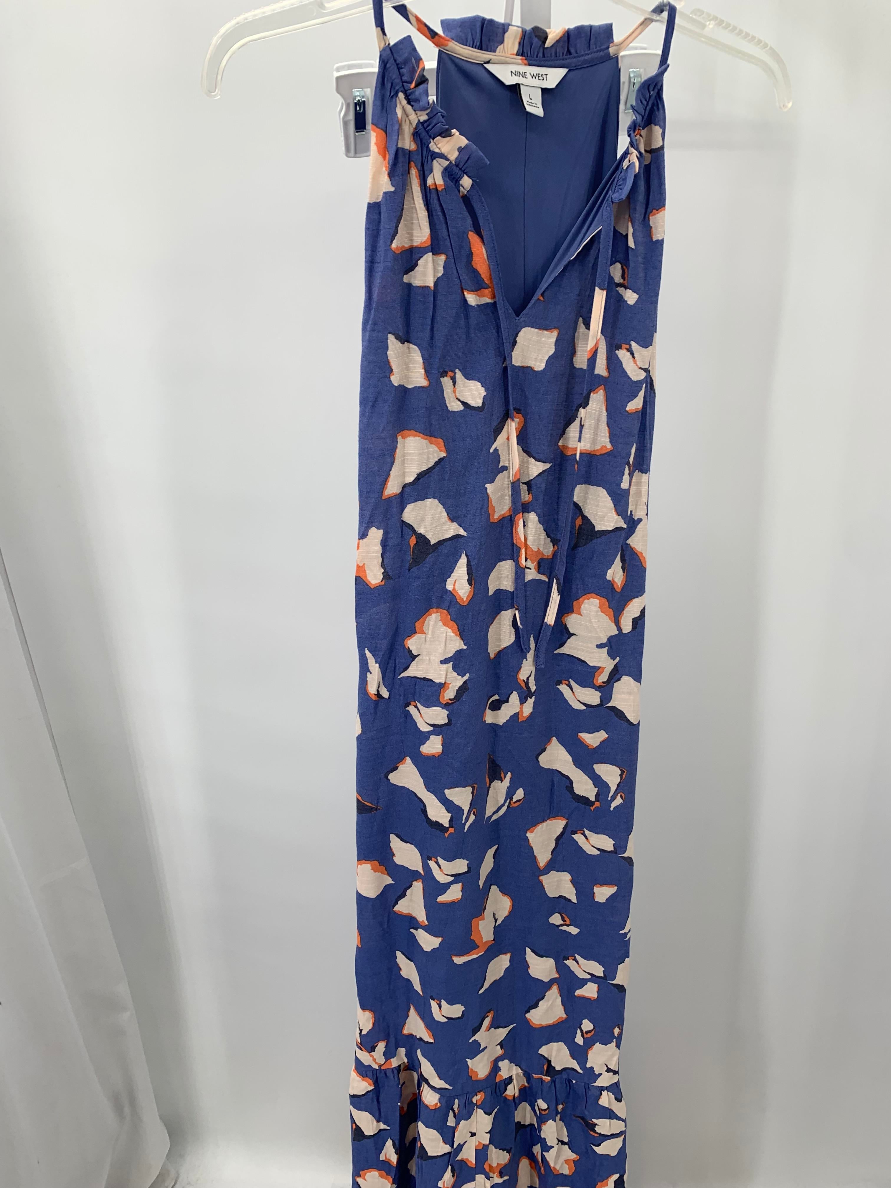 Nine West Size Large Misses Sleeveless Dress